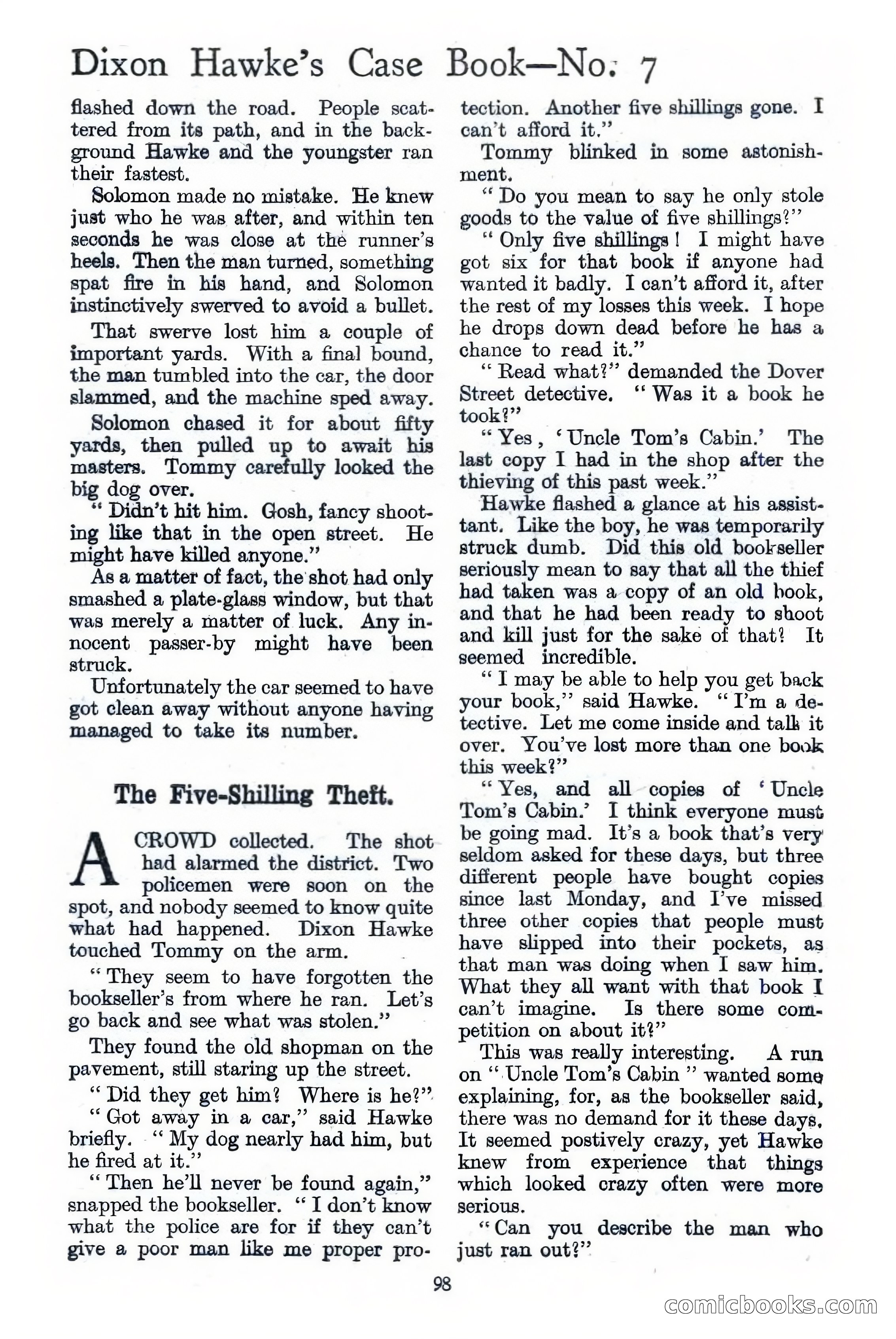 Dixon Hawke's Case Book #07 — page 100 of 227