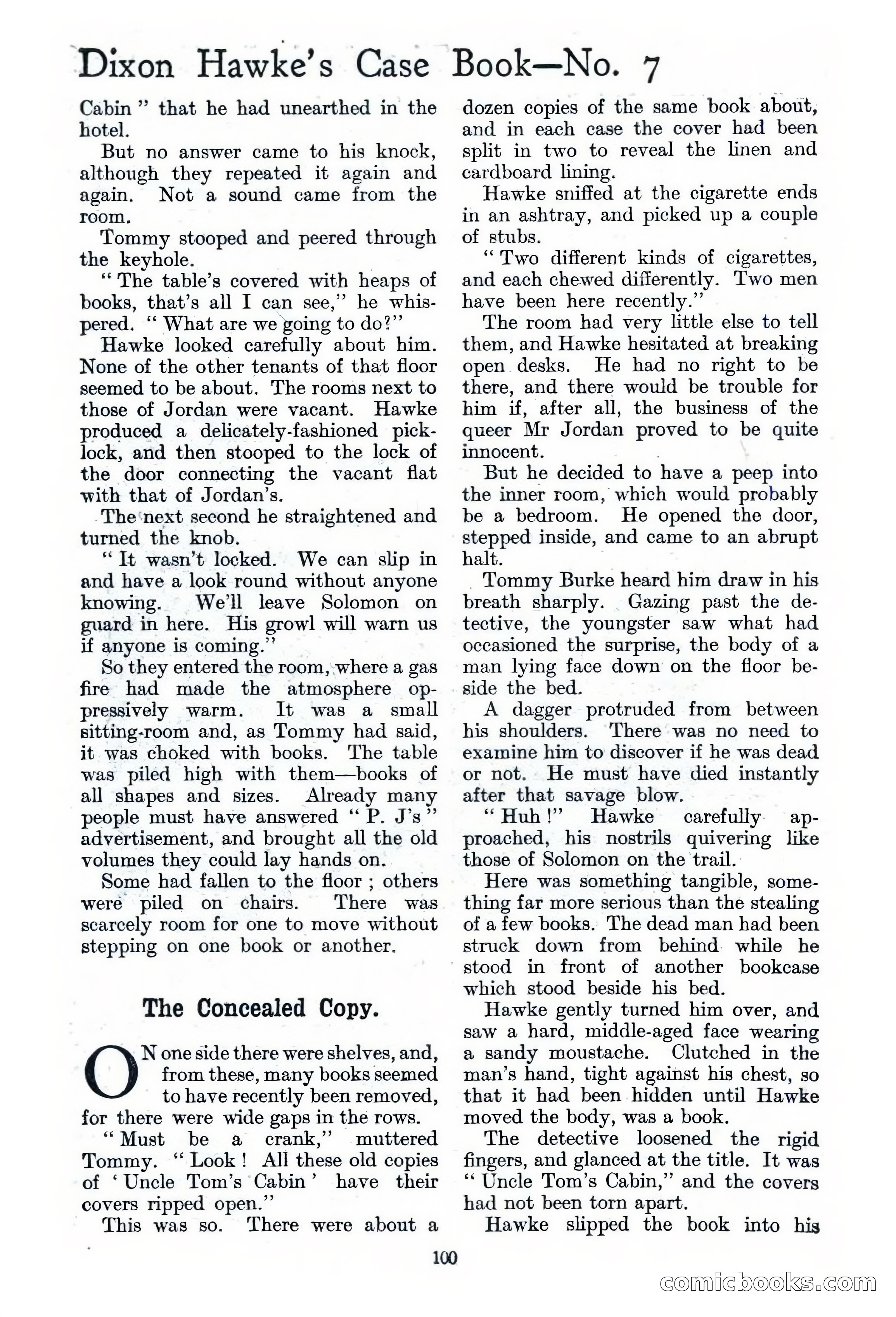 Dixon Hawke's Case Book #07 — page 102 of 227