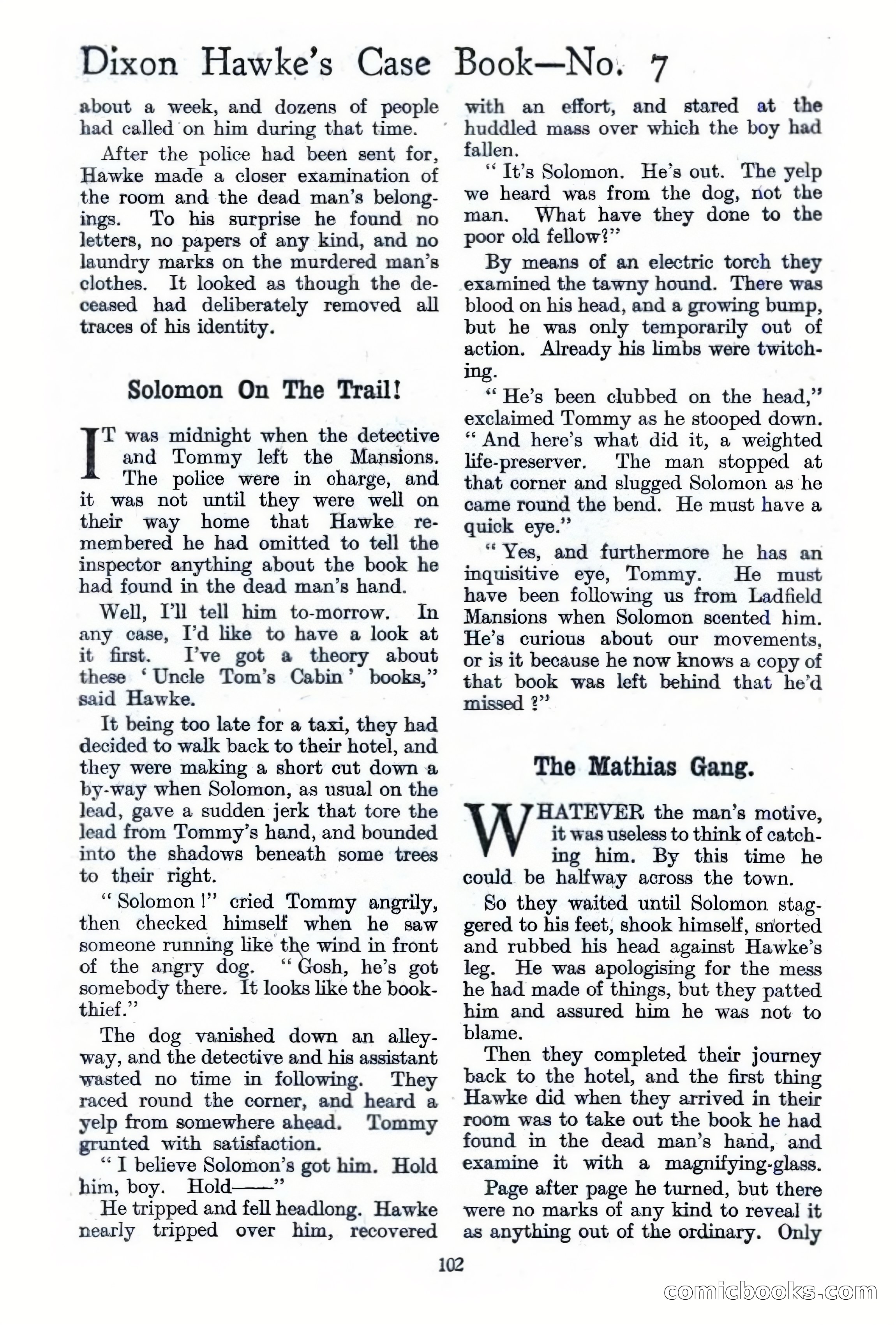 Dixon Hawke's Case Book #07 — page 104 of 227