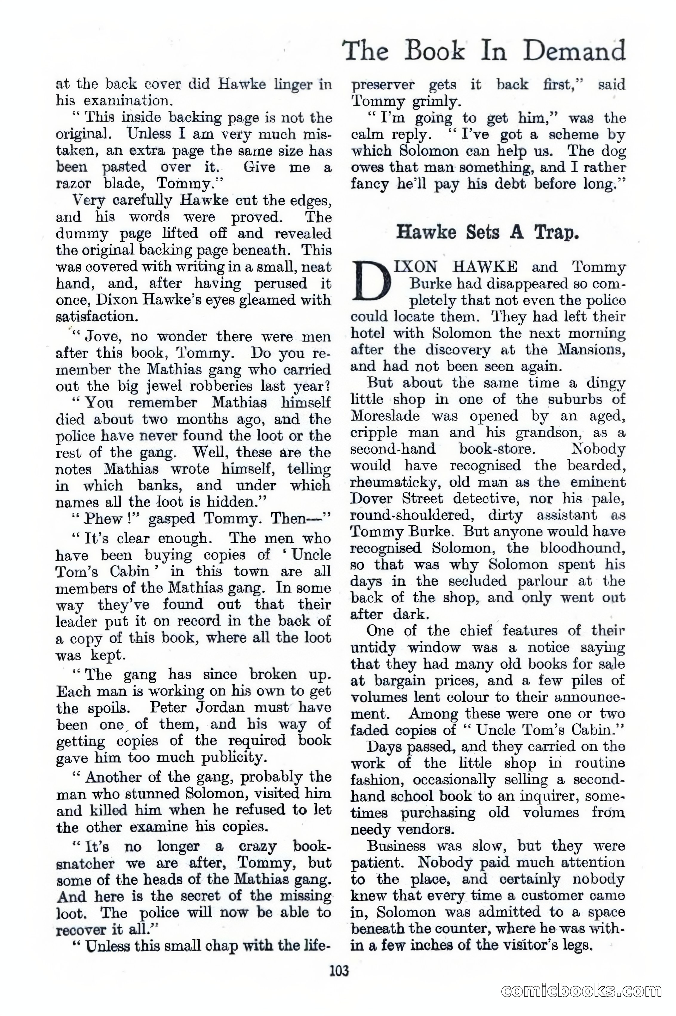 Dixon Hawke's Case Book #07 — page 105 of 227