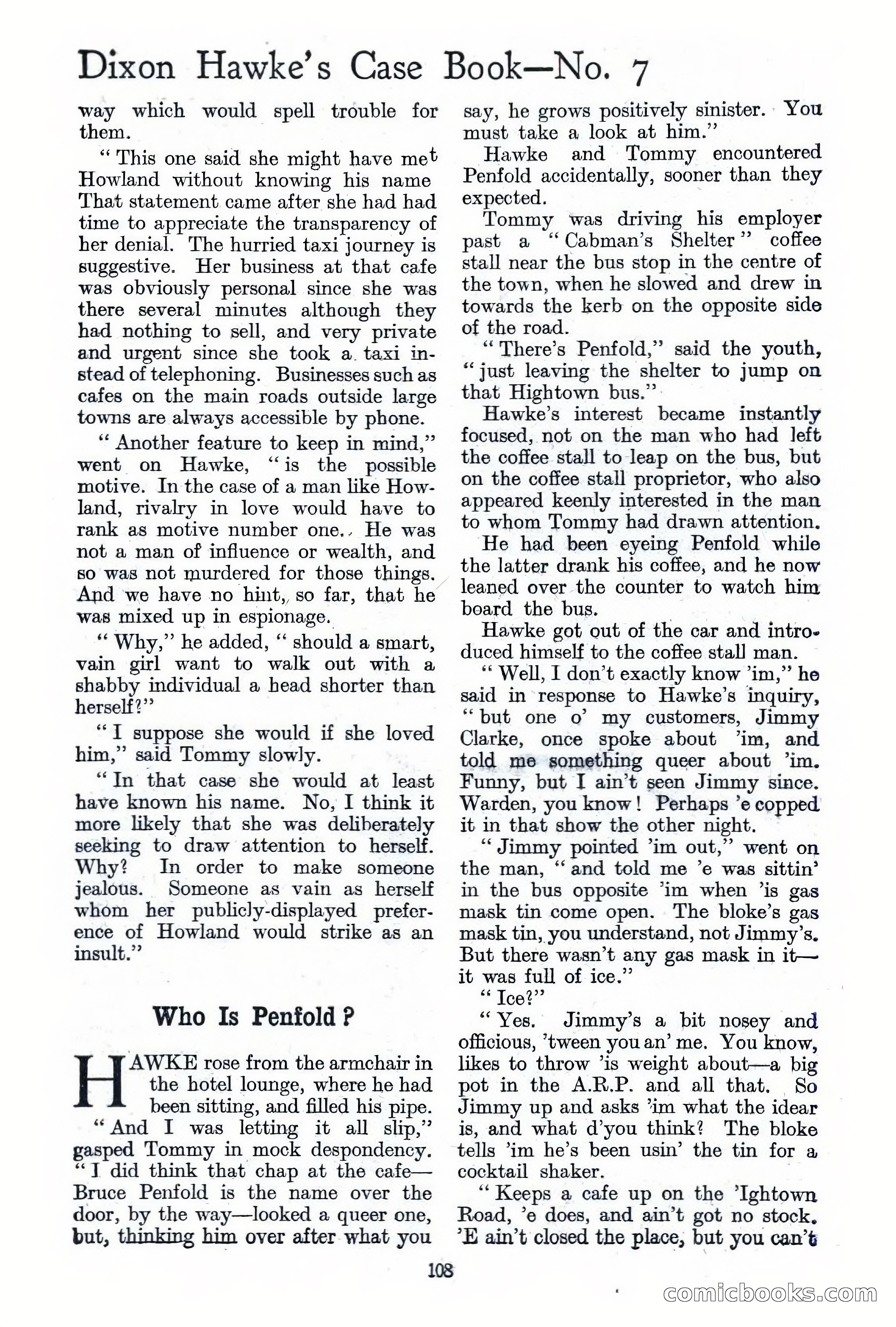 Dixon Hawke's Case Book #07 — page 110 of 227