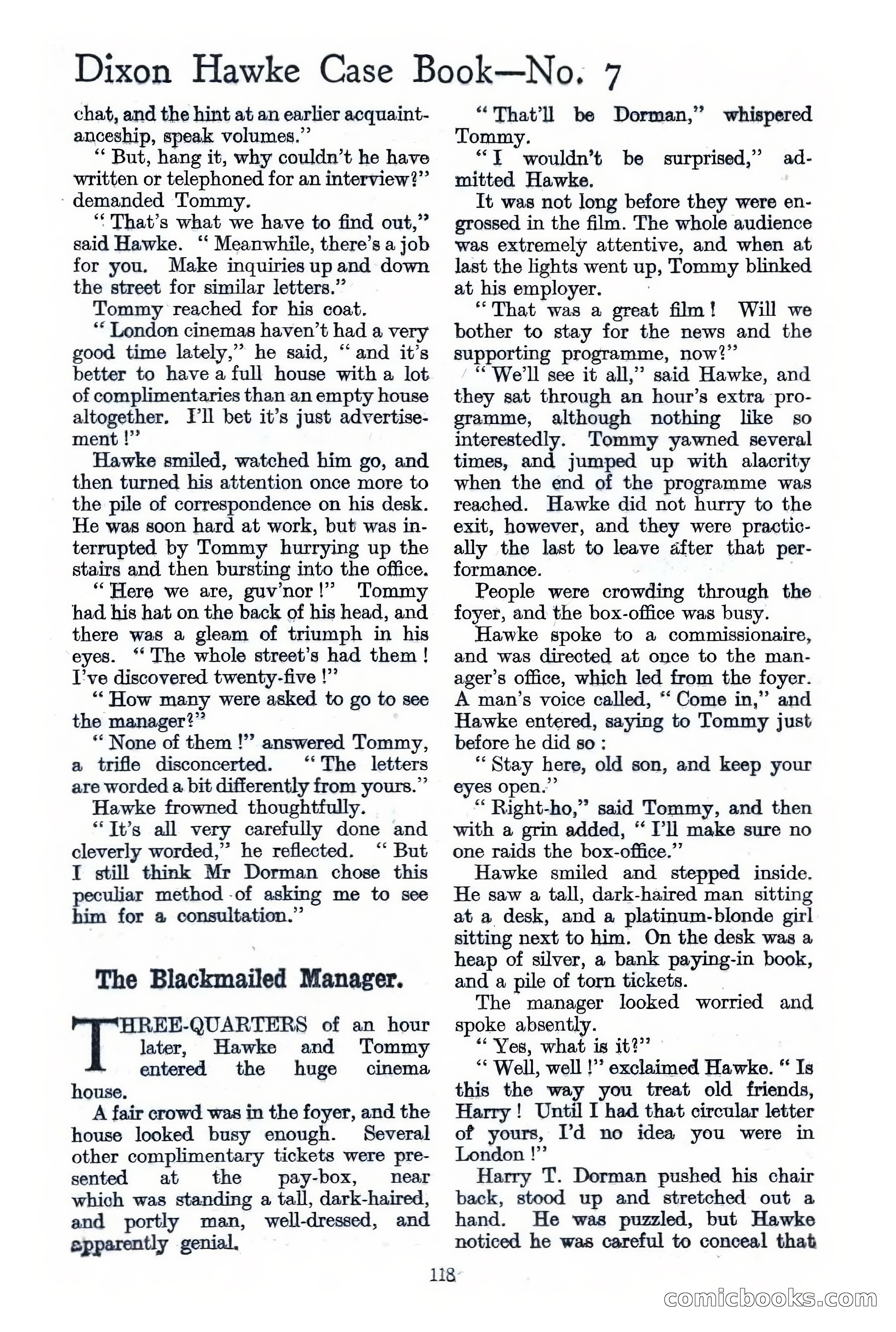 Dixon Hawke's Case Book #07 — page 120 of 227