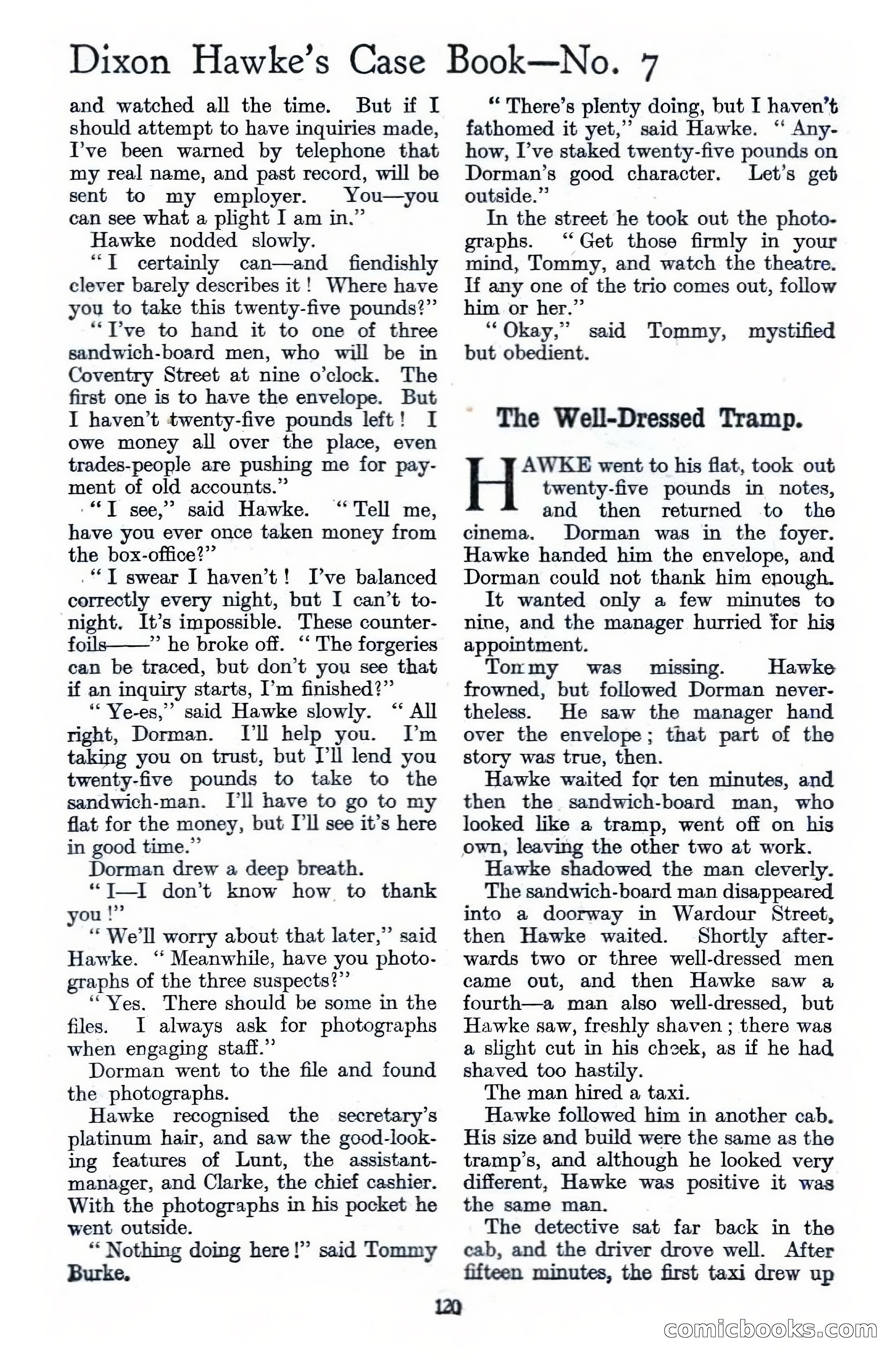 Dixon Hawke's Case Book #07 — page 122 of 227
