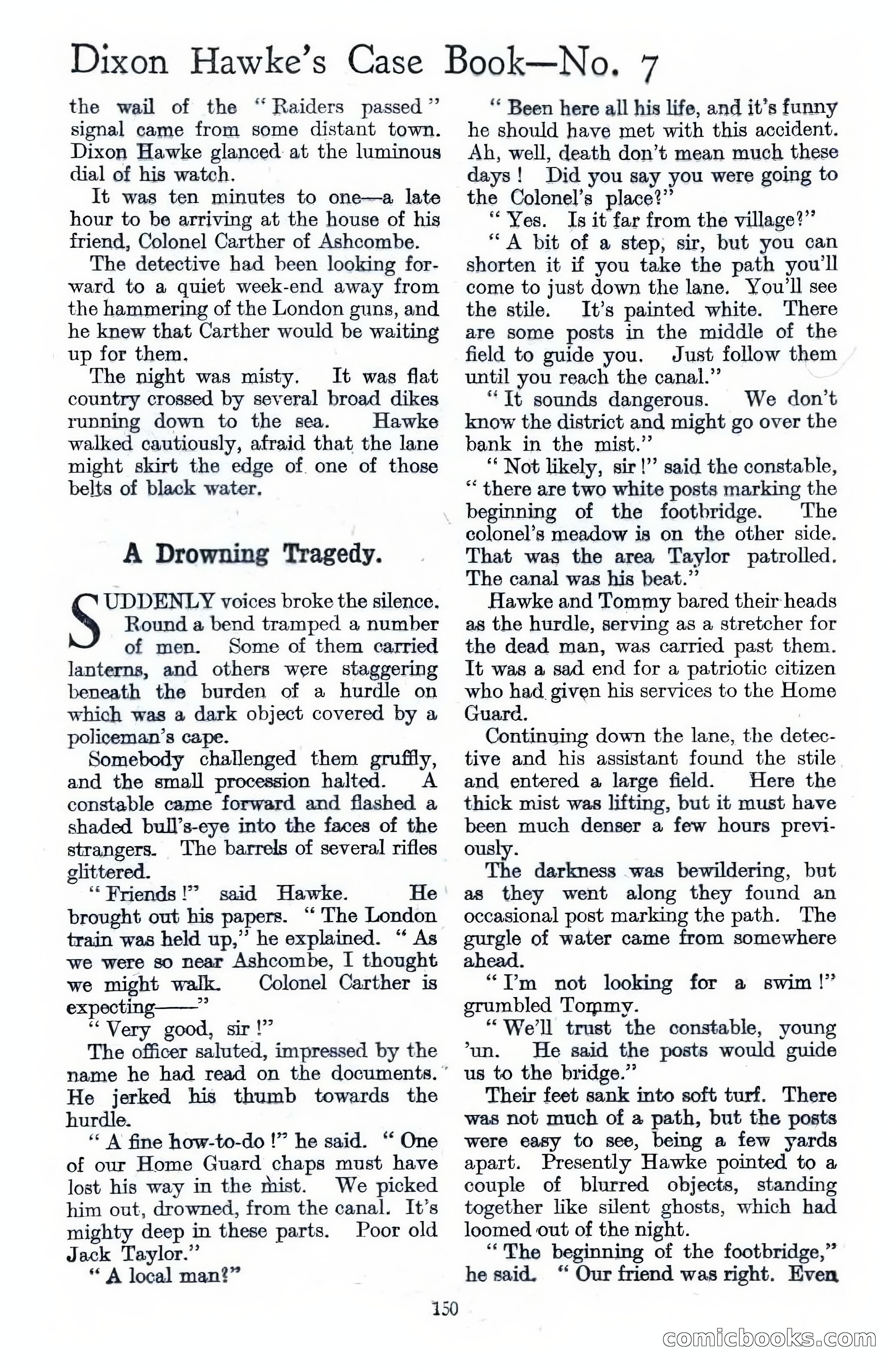 Dixon Hawke's Case Book #07 — page 152 of 227