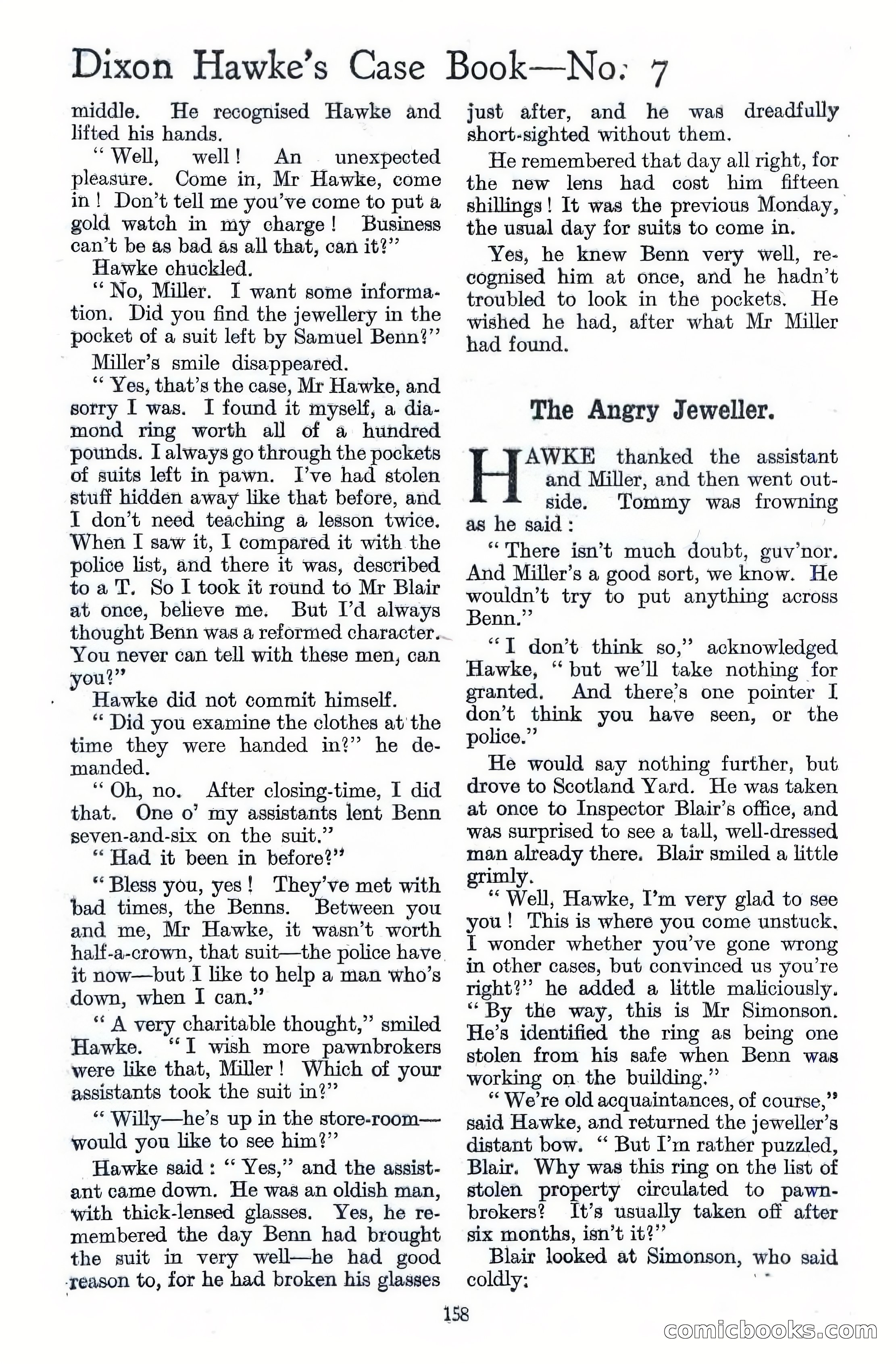 Dixon Hawke's Case Book #07 — page 160 of 227