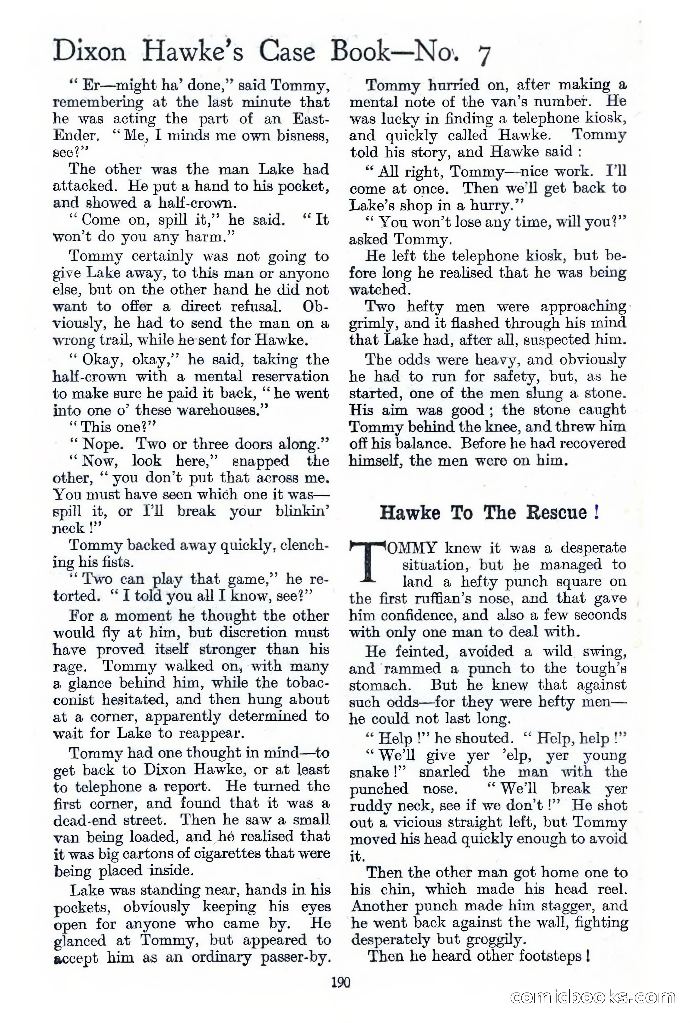 Dixon Hawke's Case Book #07 — page 192 of 227