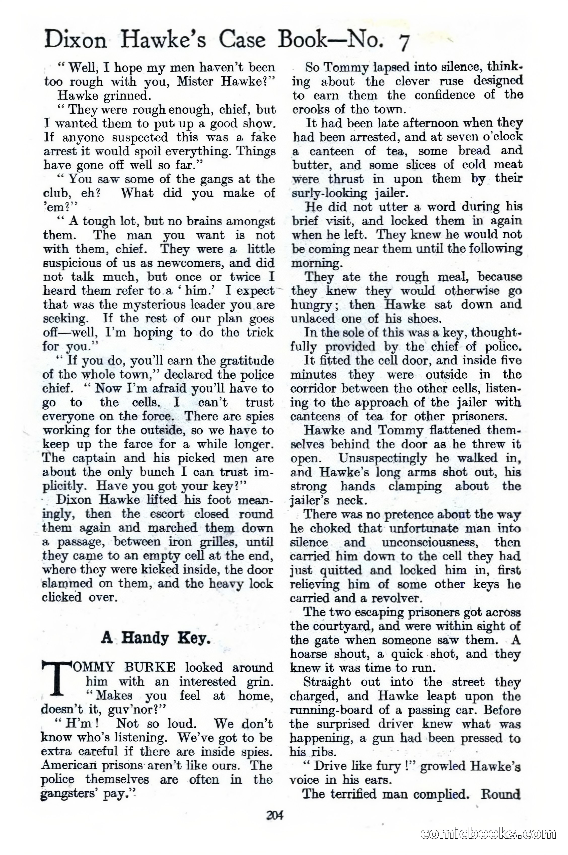 Dixon Hawke's Case Book #07 — page 206 of 227