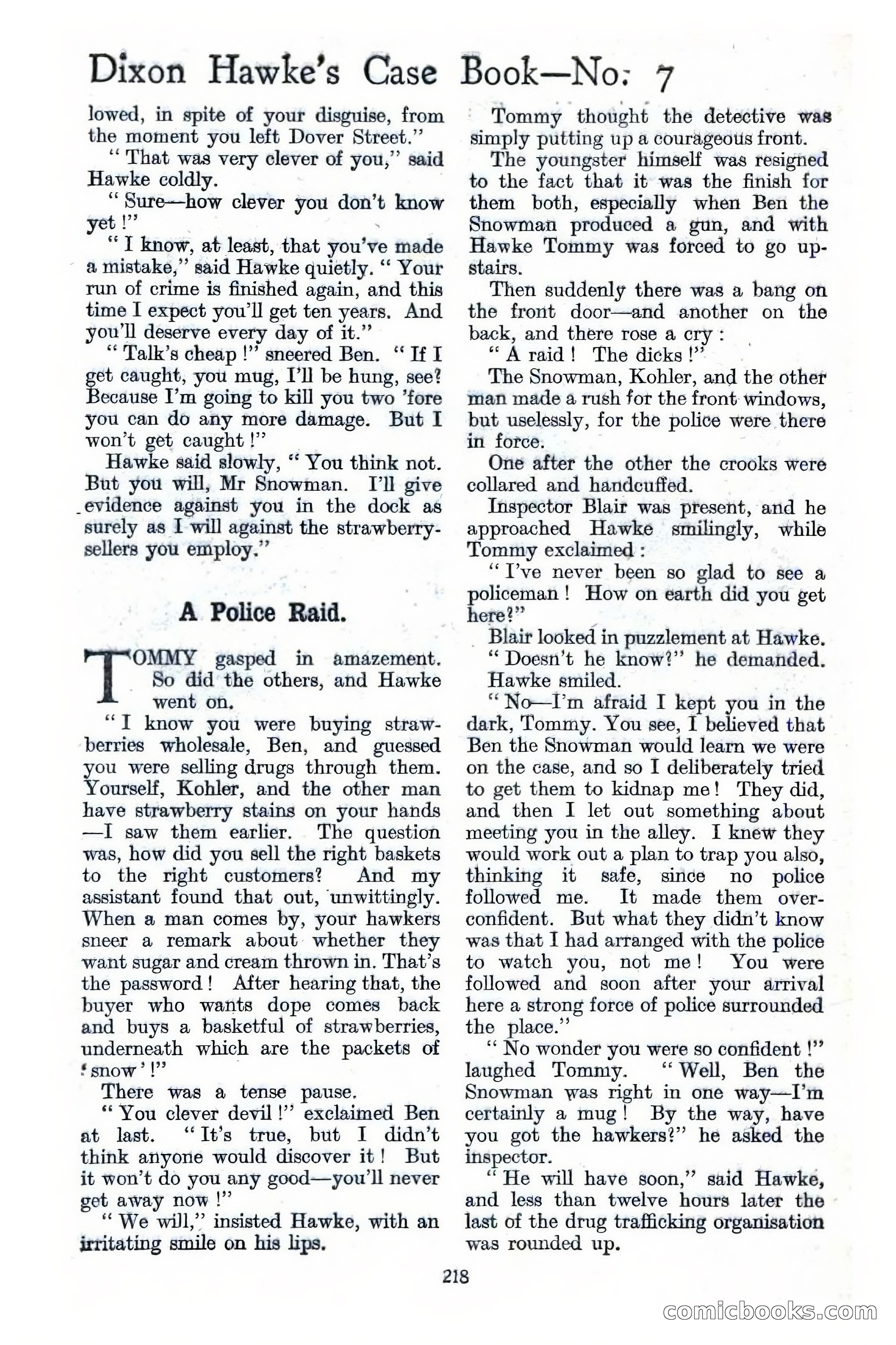Dixon Hawke's Case Book #07 — page 220 of 227