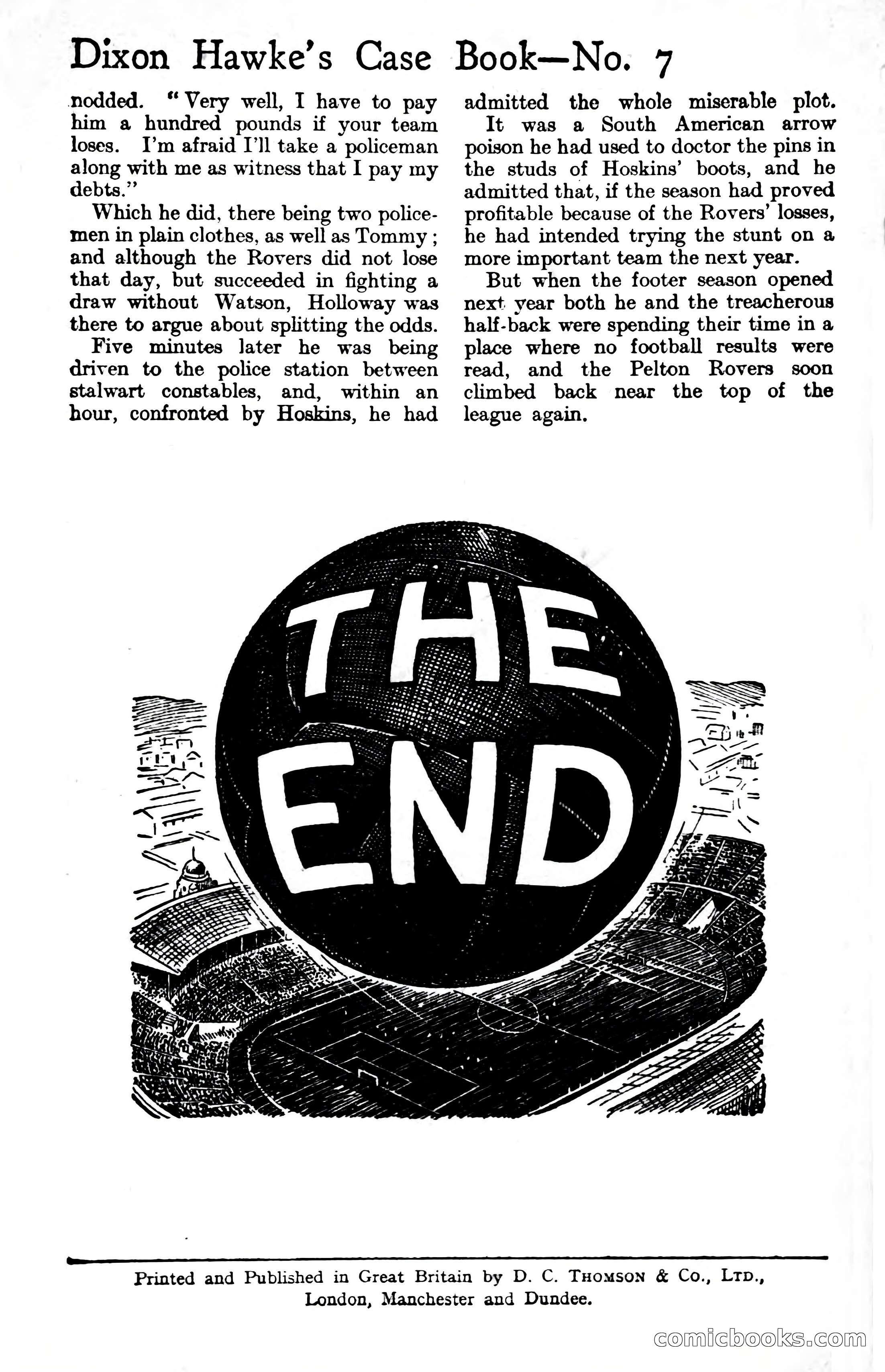 Dixon Hawke's Case Book #07 — page 226 of 227