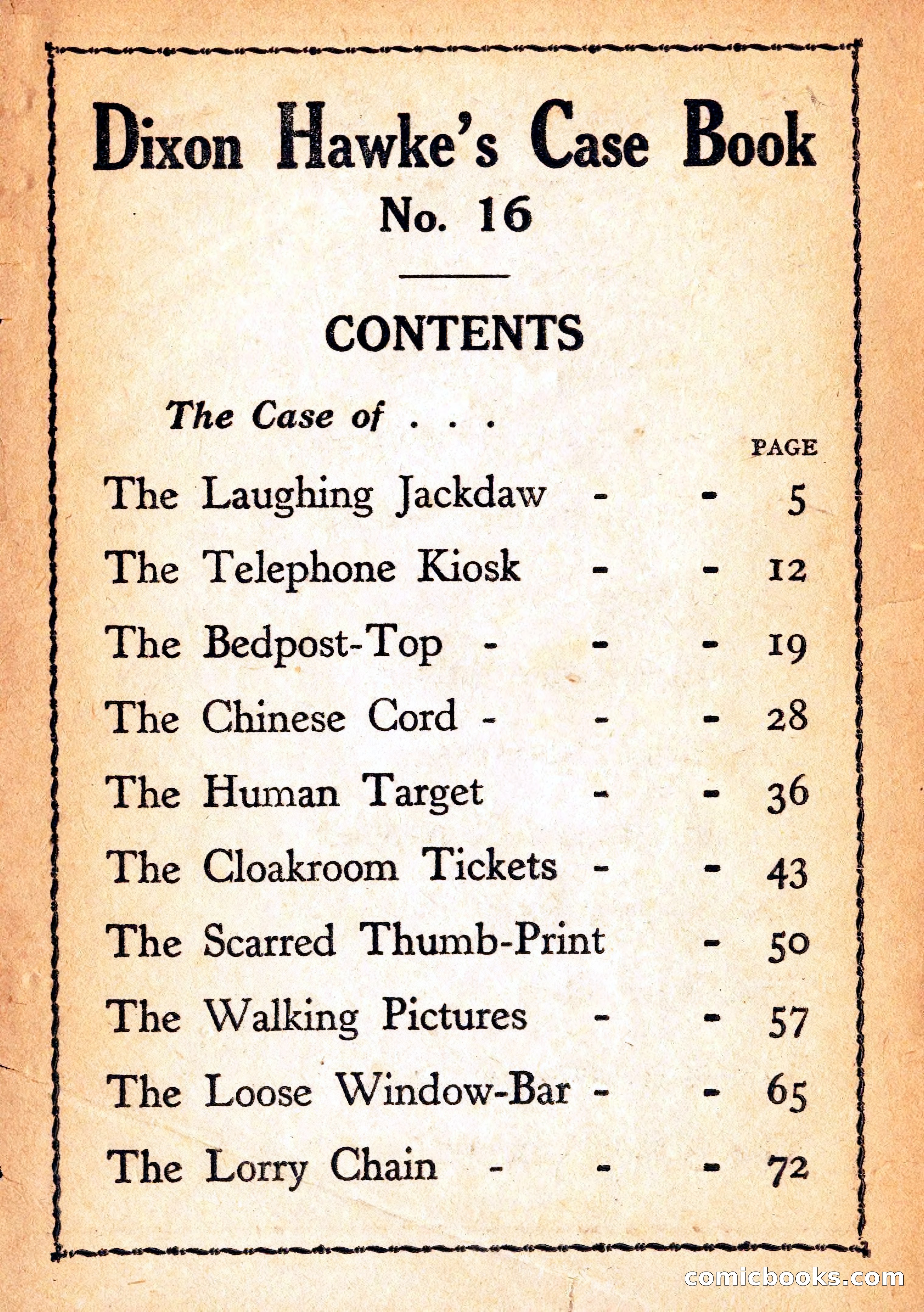 Dixon Hawke's Case Book No. 16 — page 4 of 164