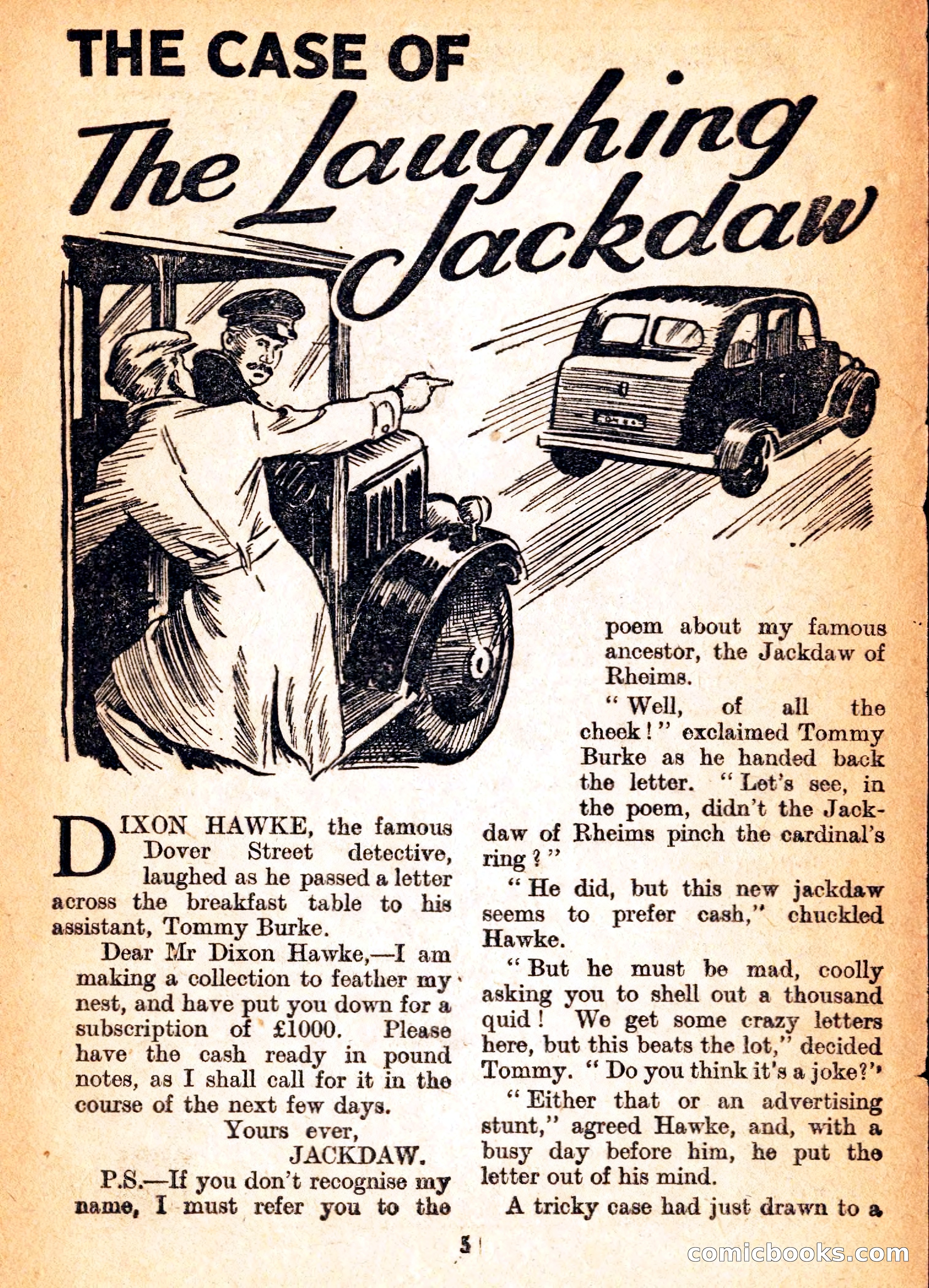 Dixon Hawke's Case Book No. 16 — page 7 of 164