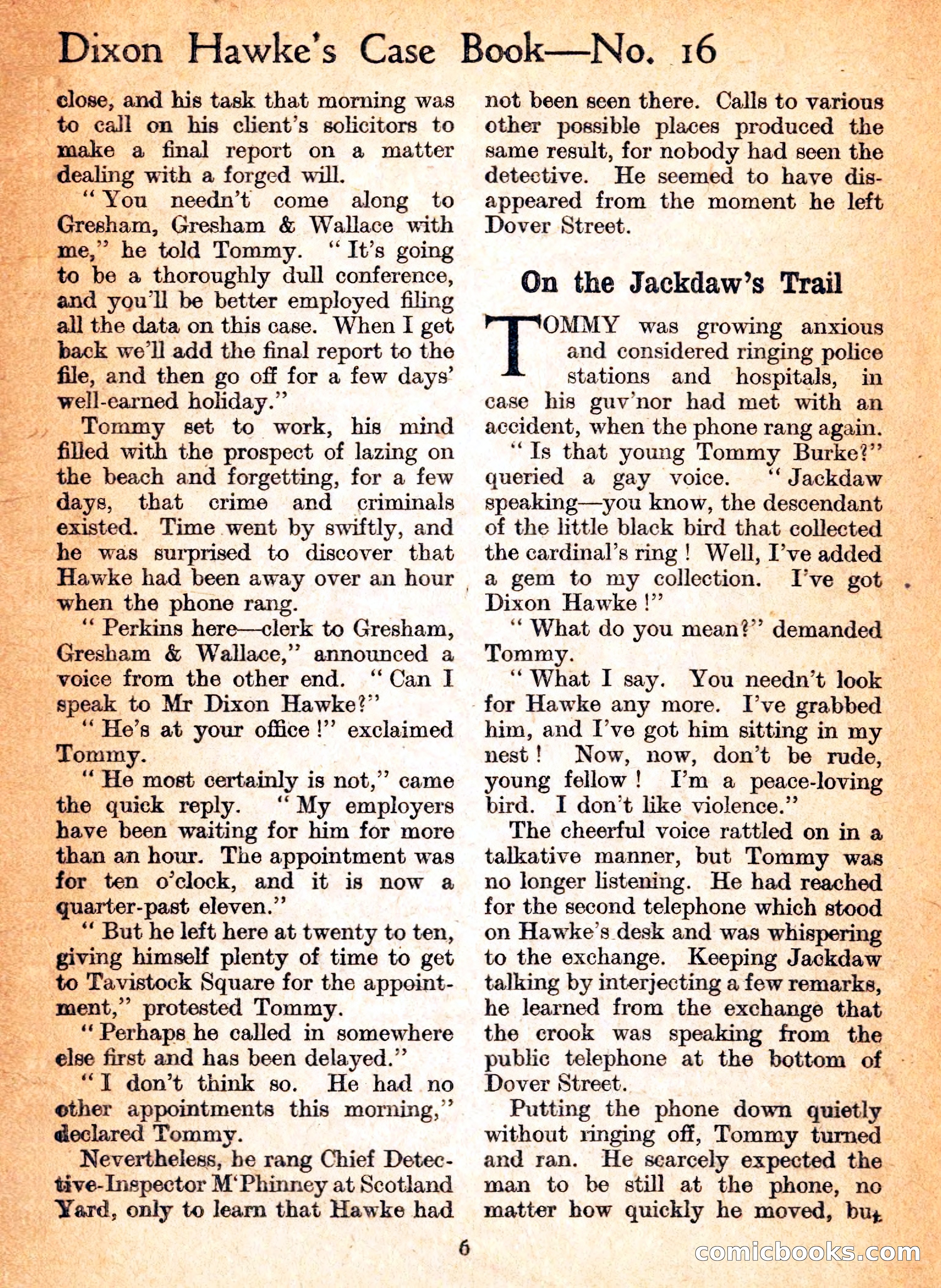 Dixon Hawke's Case Book No. 16 — page 8 of 164