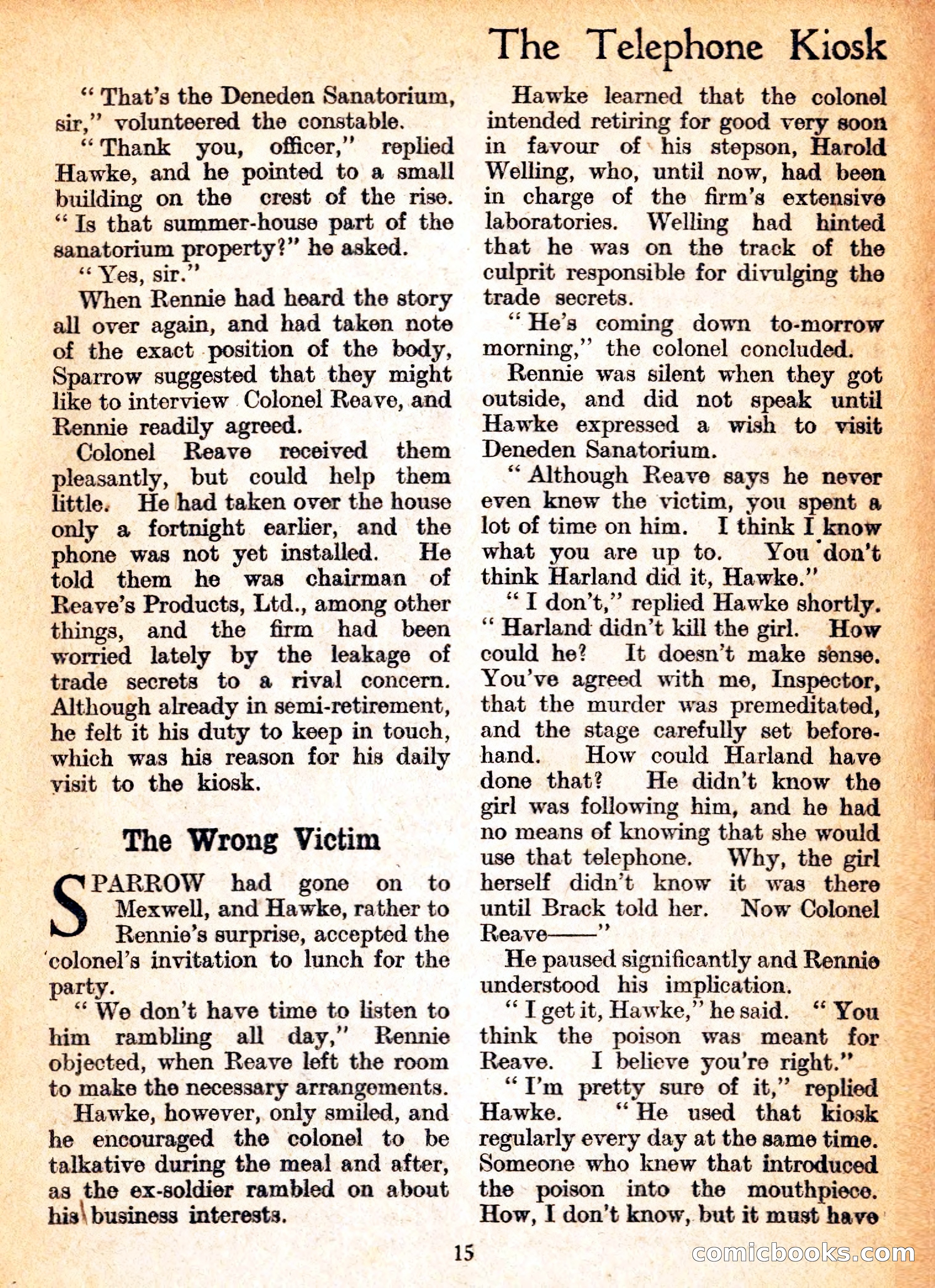 Dixon Hawke's Case Book No. 16 — page 17 of 164