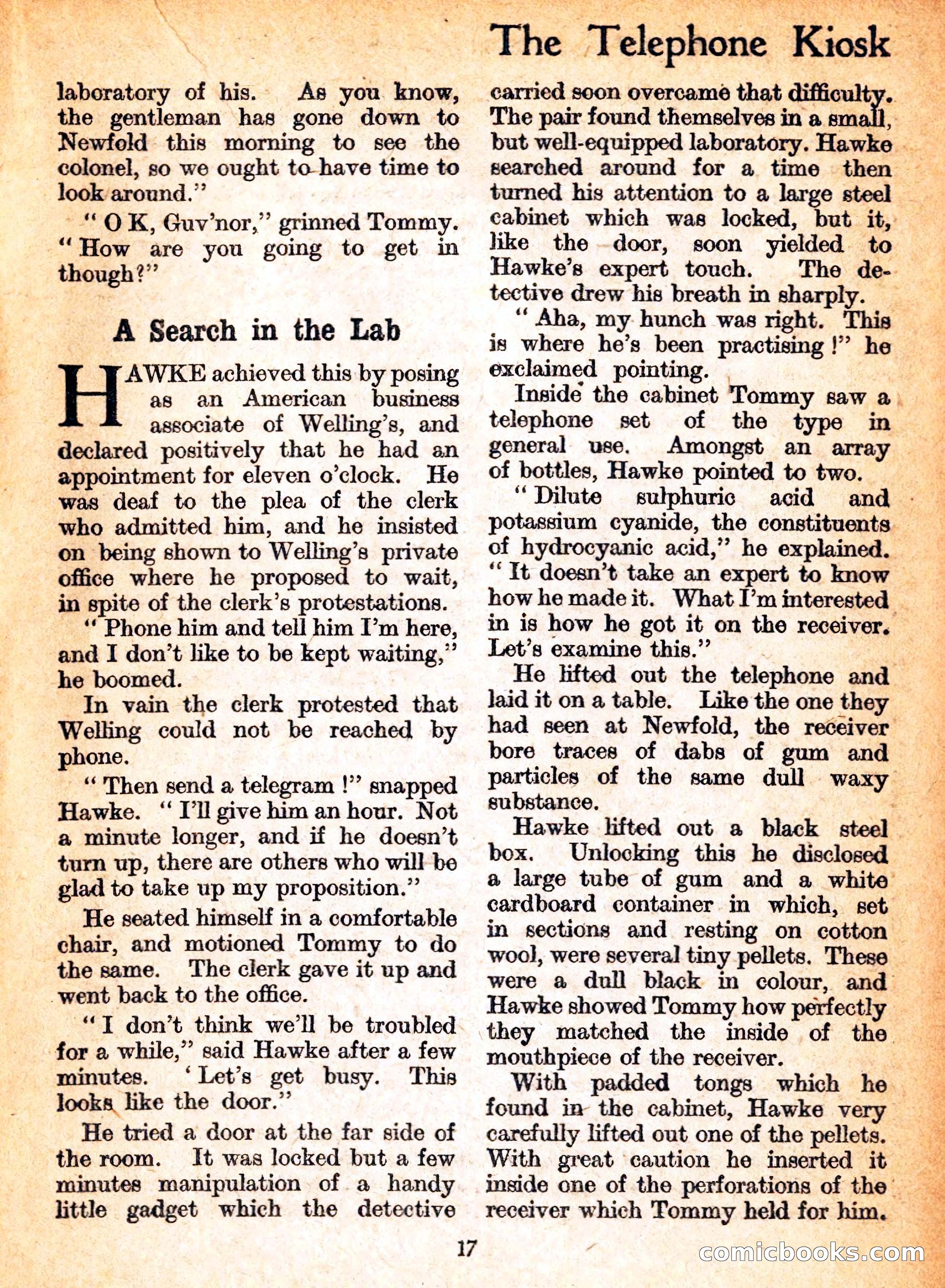 Dixon Hawke's Case Book No. 16 — page 19 of 164