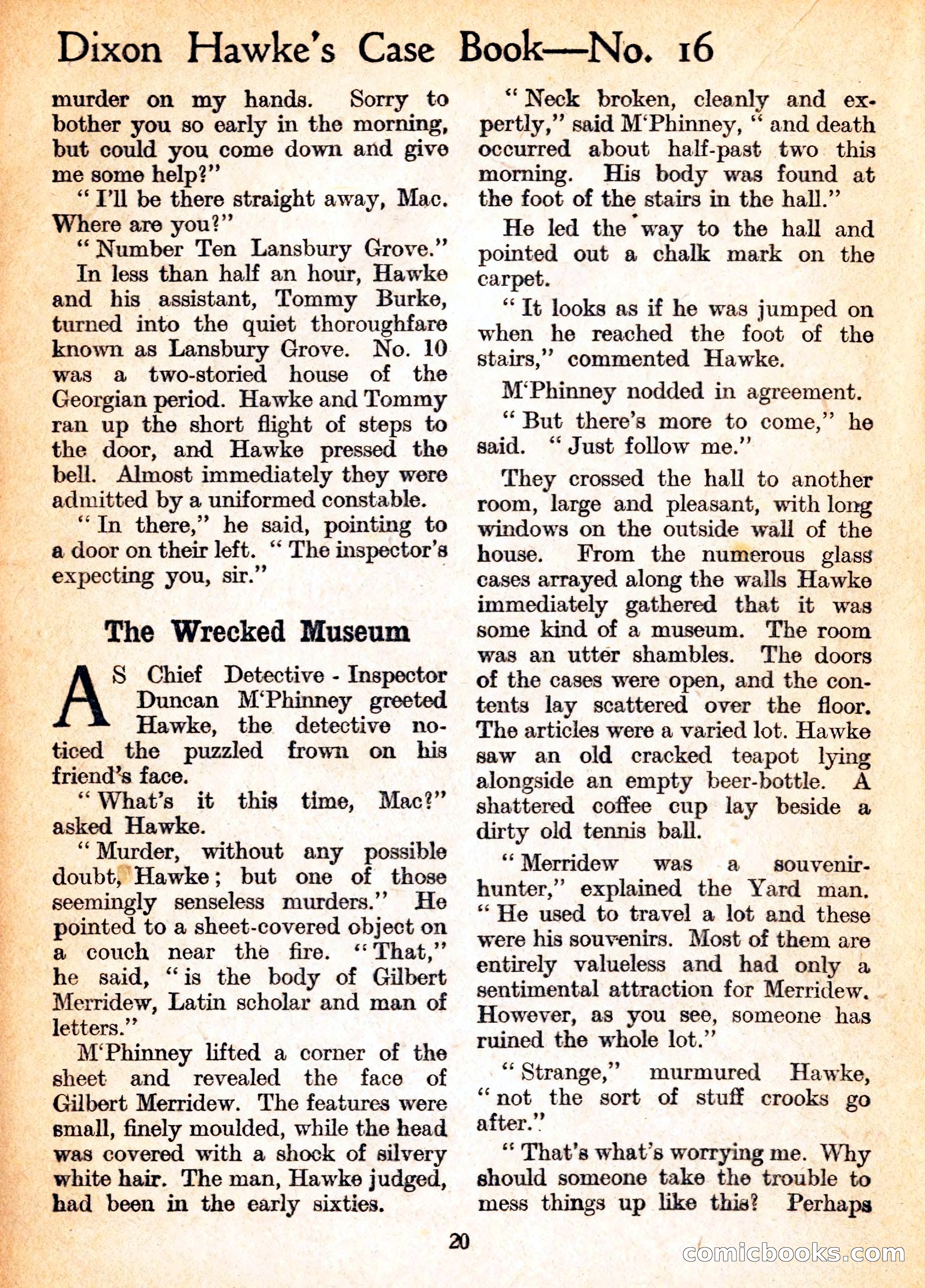 Dixon Hawke's Case Book No. 16 — page 22 of 164