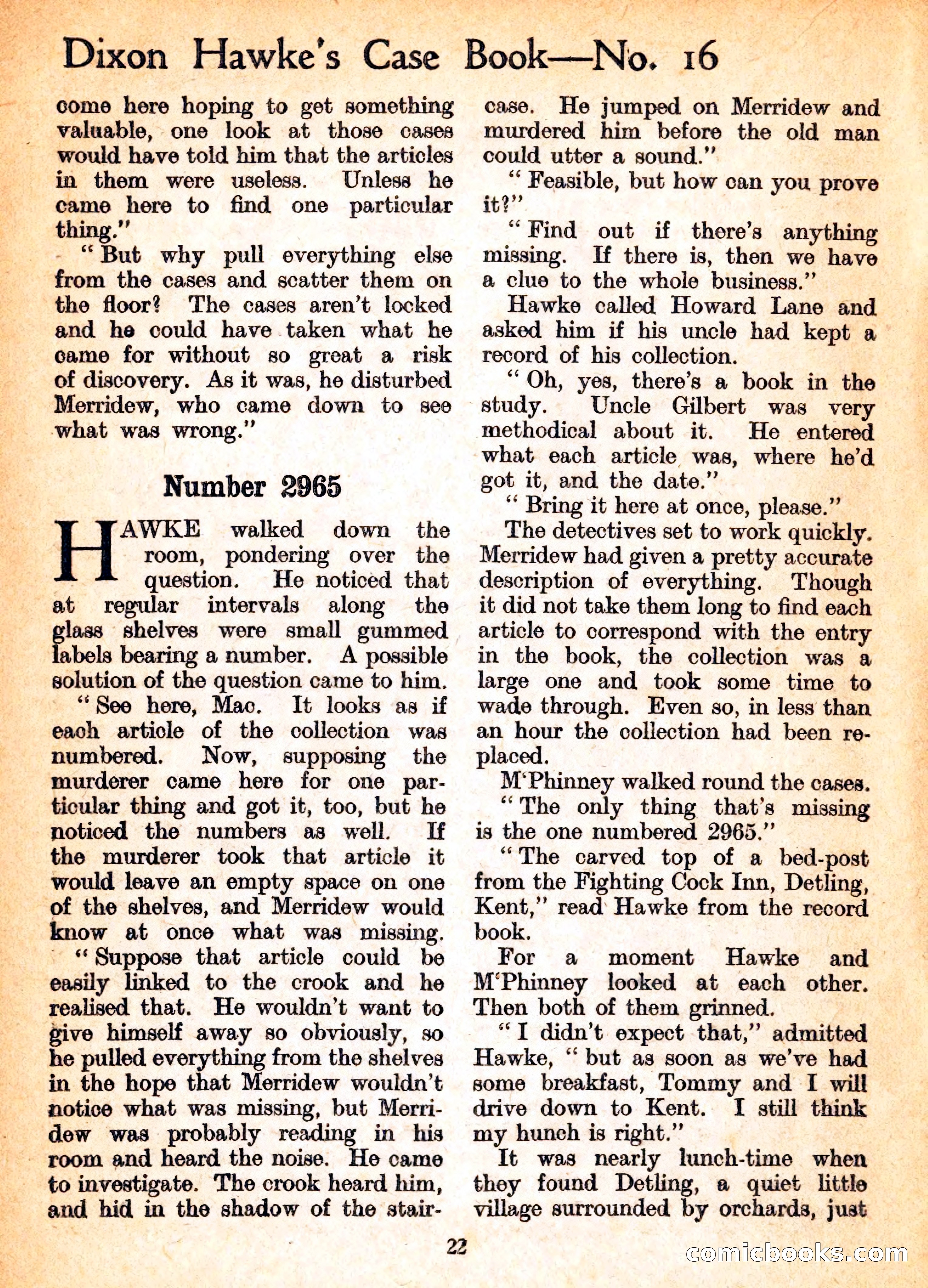Dixon Hawke's Case Book No. 16 — page 24 of 164