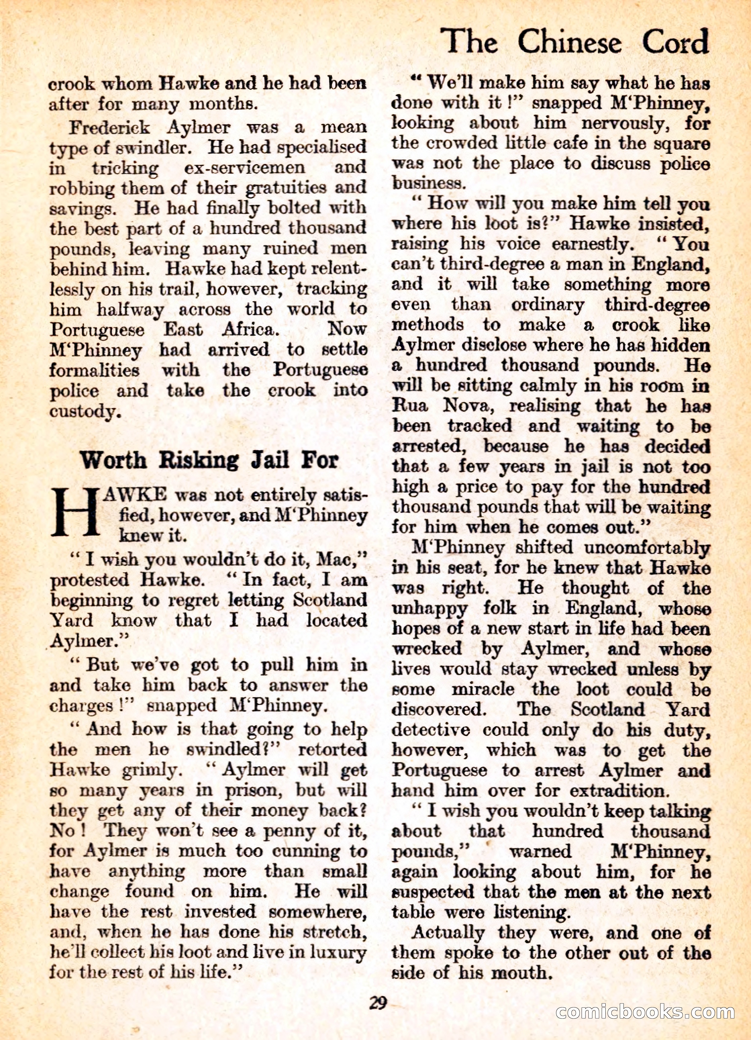 Dixon Hawke's Case Book No. 16 — page 31 of 164