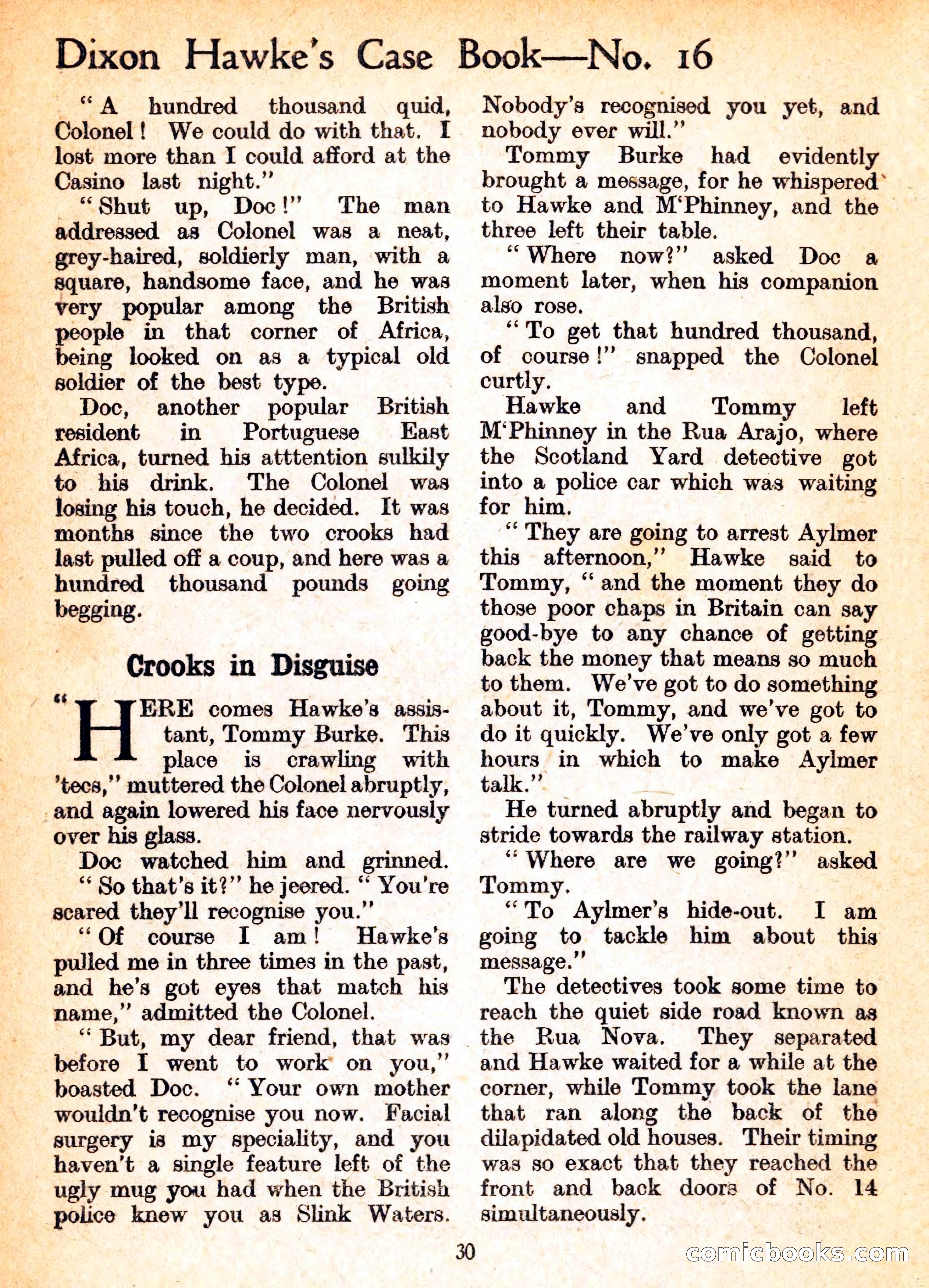 Dixon Hawke's Case Book No. 16 — page 32 of 164