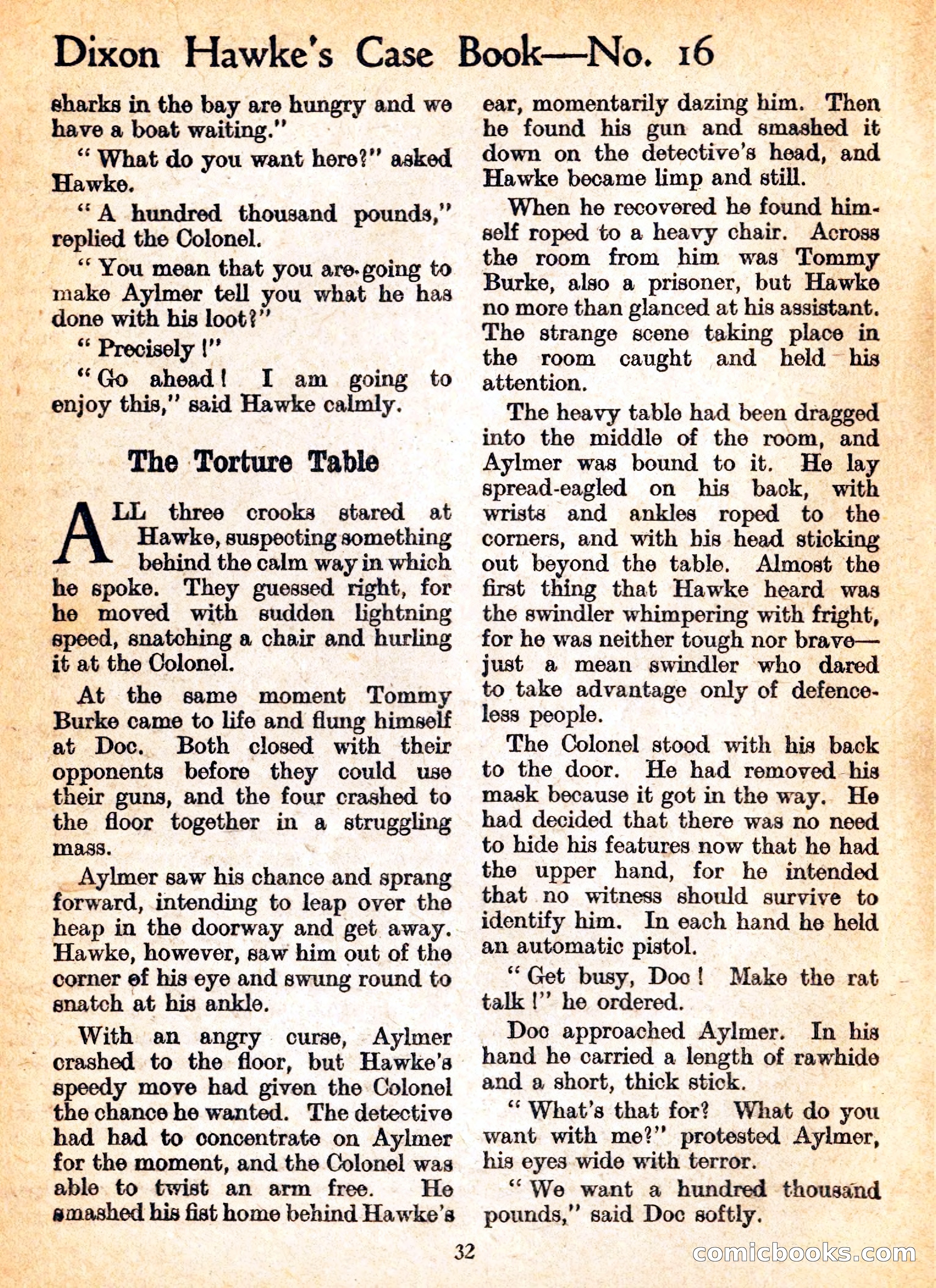 Dixon Hawke's Case Book No. 16 — page 34 of 164