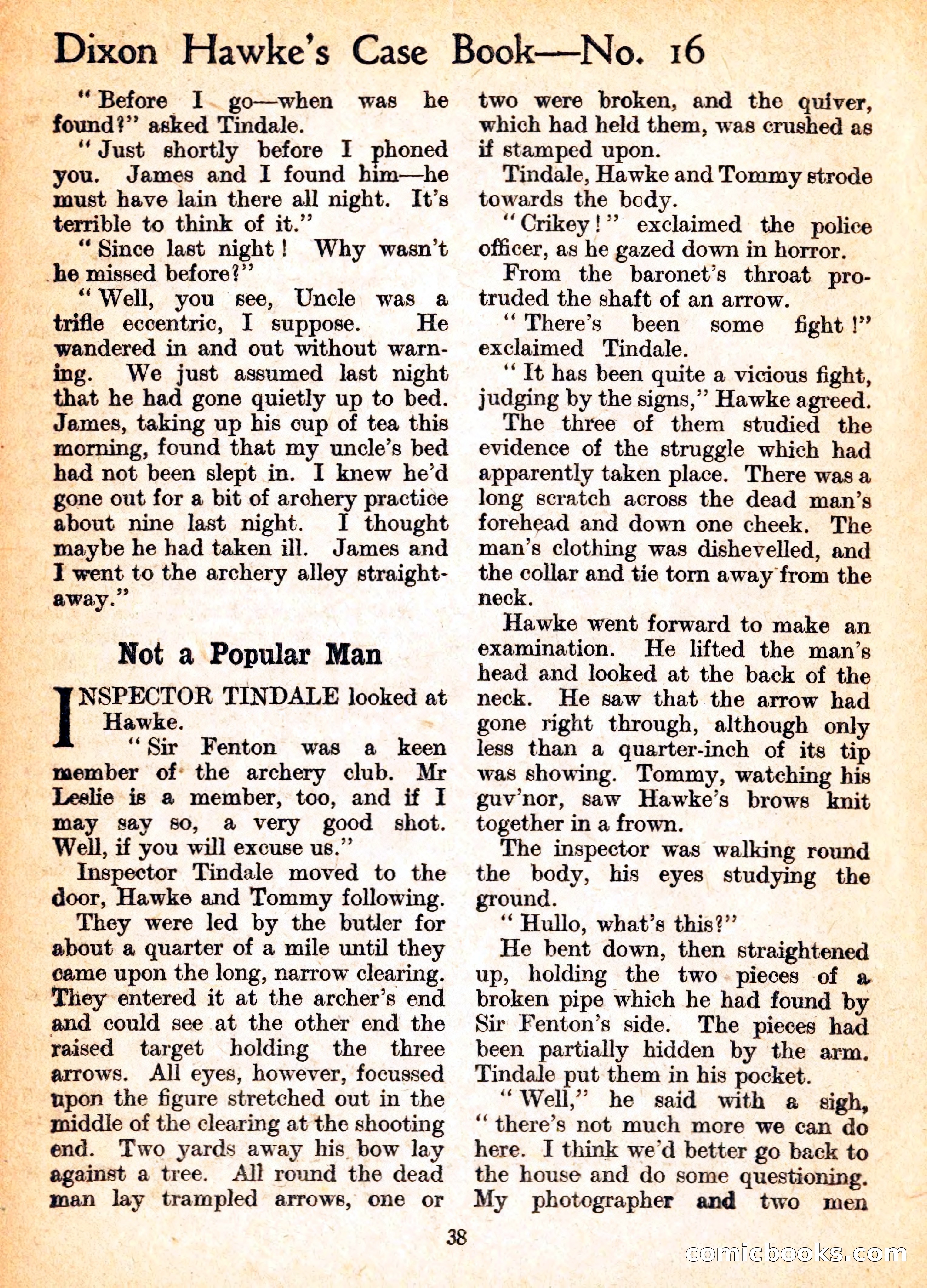 Dixon Hawke's Case Book No. 16 — page 40 of 164