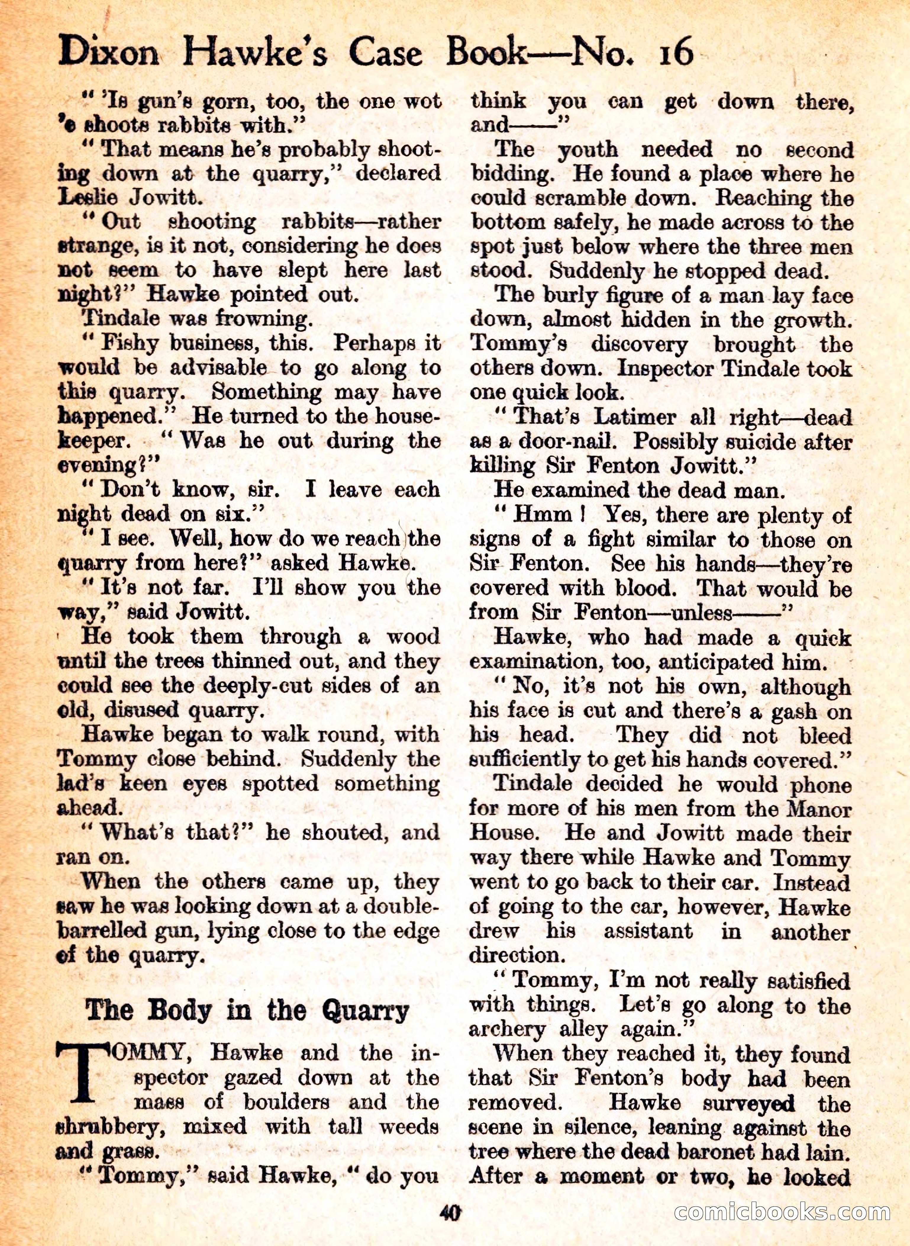 Dixon Hawke's Case Book No. 16 — page 42 of 164