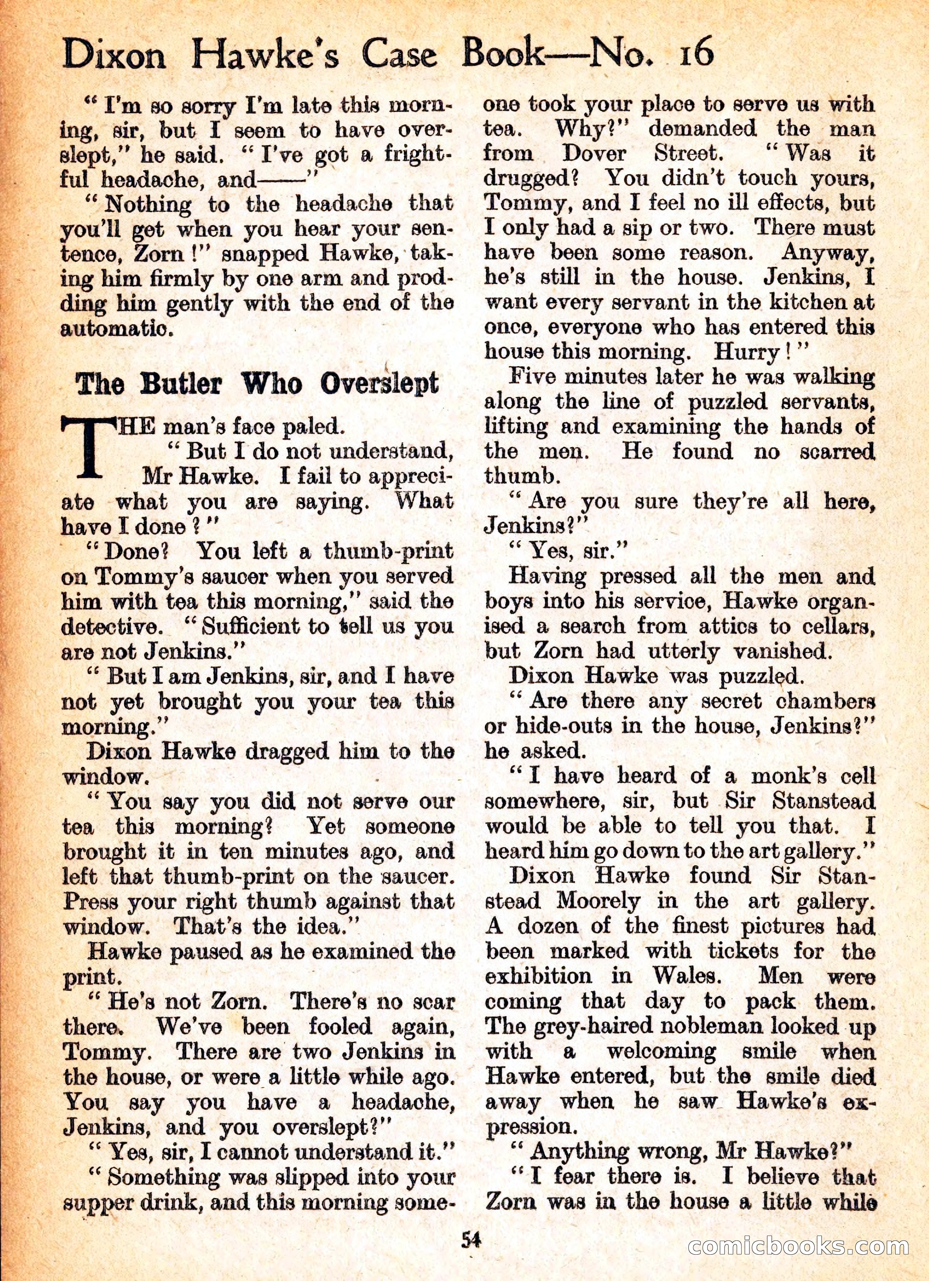 Dixon Hawke's Case Book No. 16 — page 56 of 164