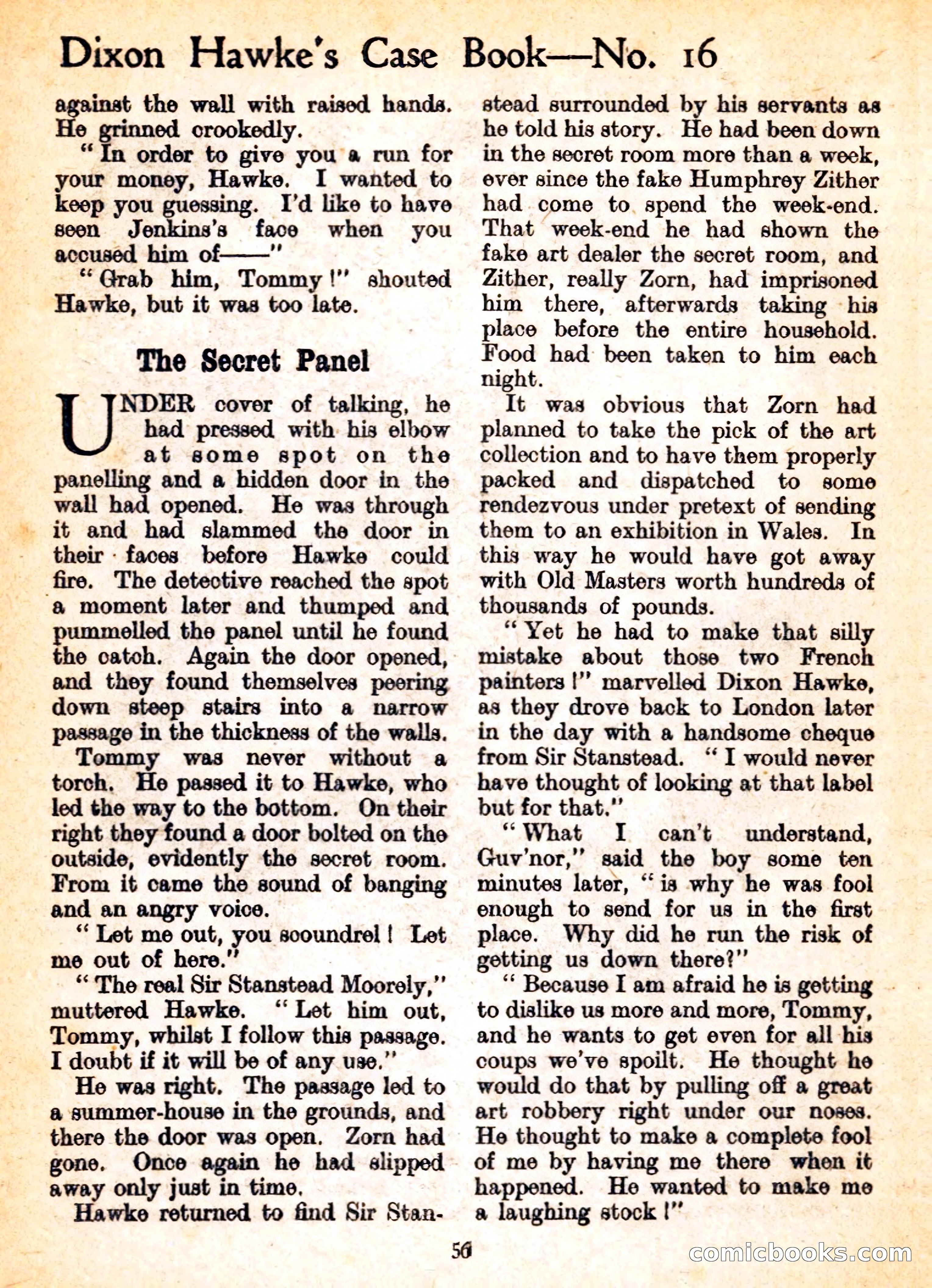Dixon Hawke's Case Book No. 16 — page 58 of 164