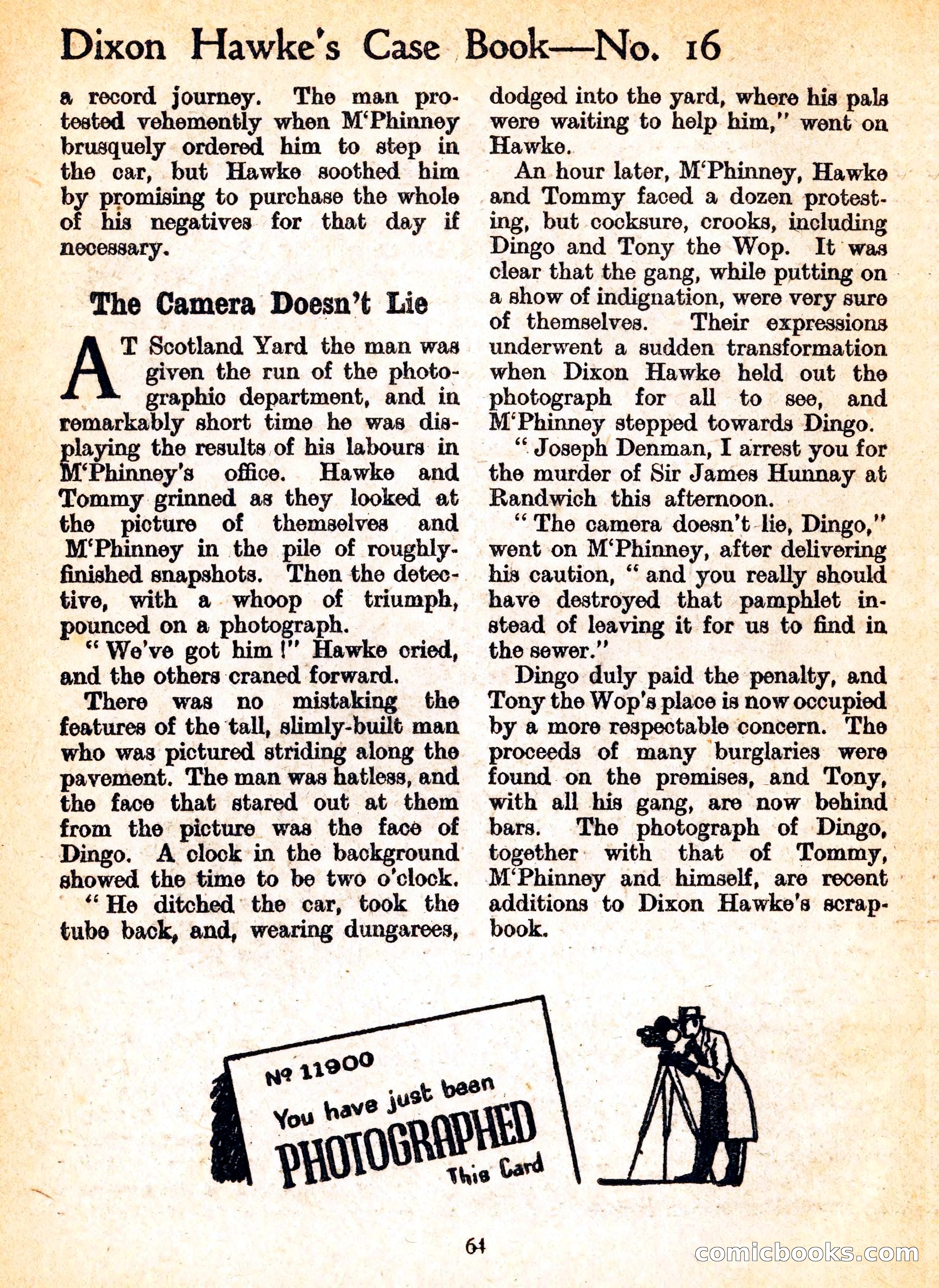 Dixon Hawke's Case Book No. 16 — page 66 of 164
