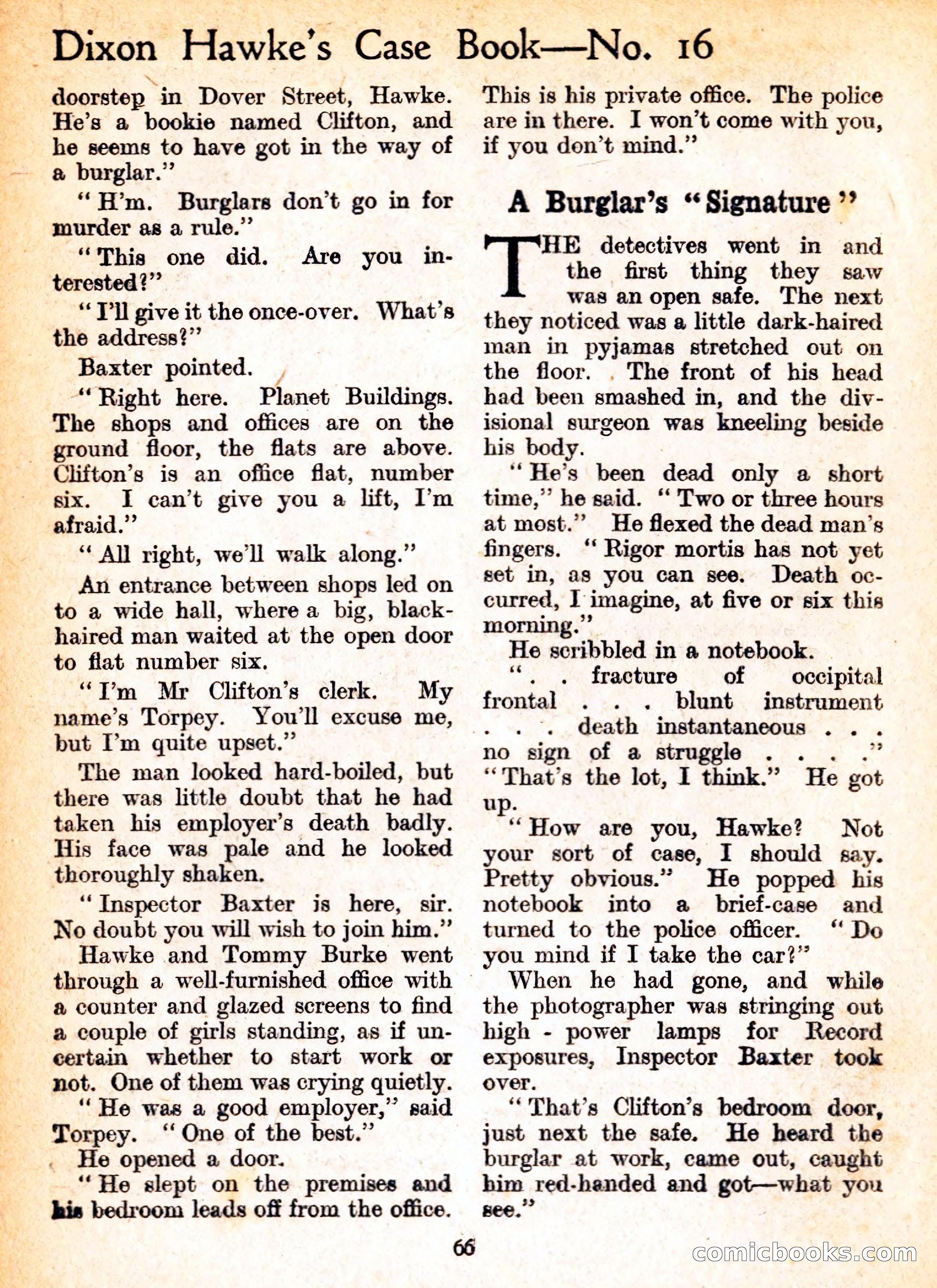 Dixon Hawke's Case Book No. 16 — page 68 of 164
