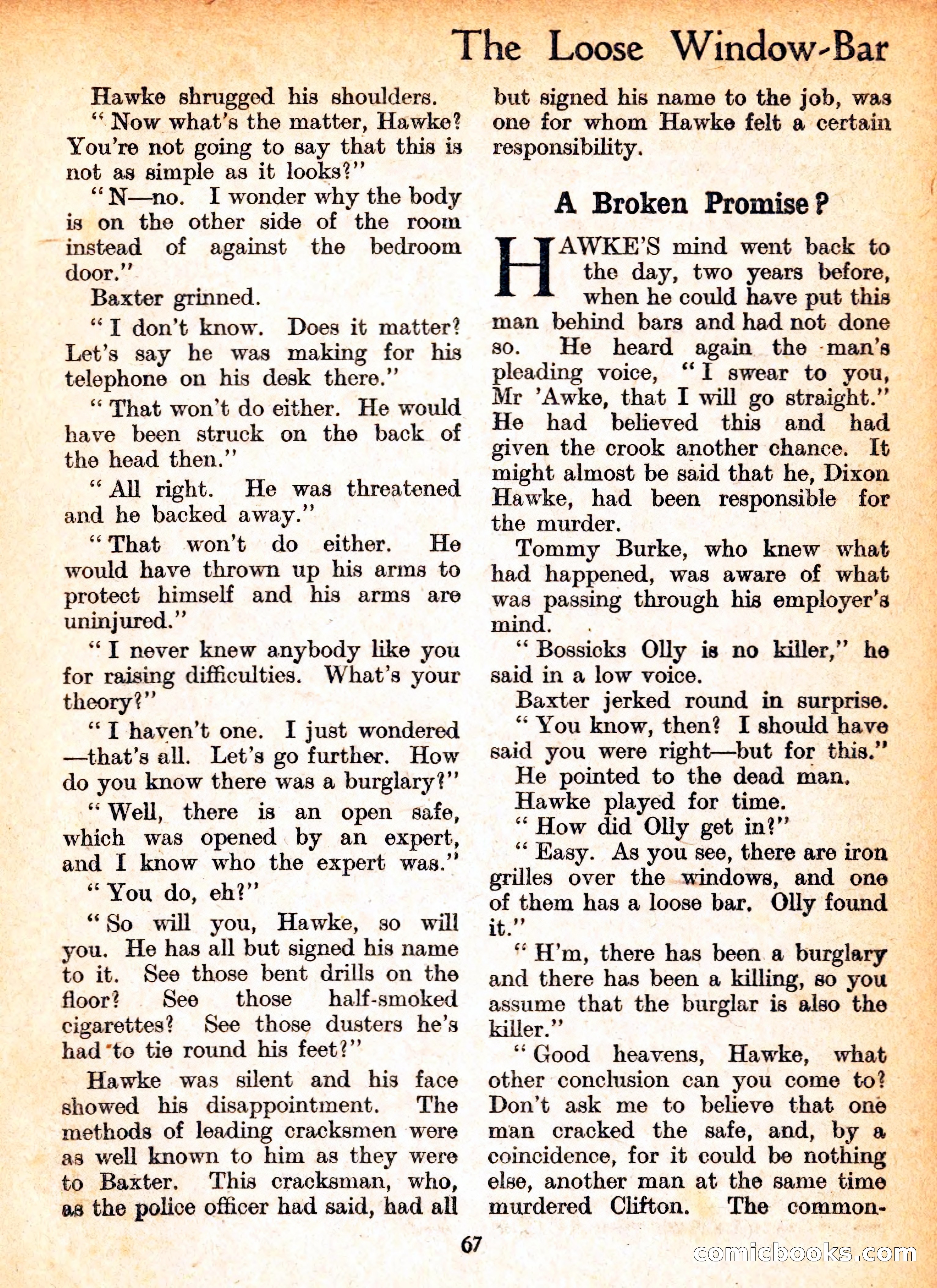 Dixon Hawke's Case Book No. 16 — page 69 of 164