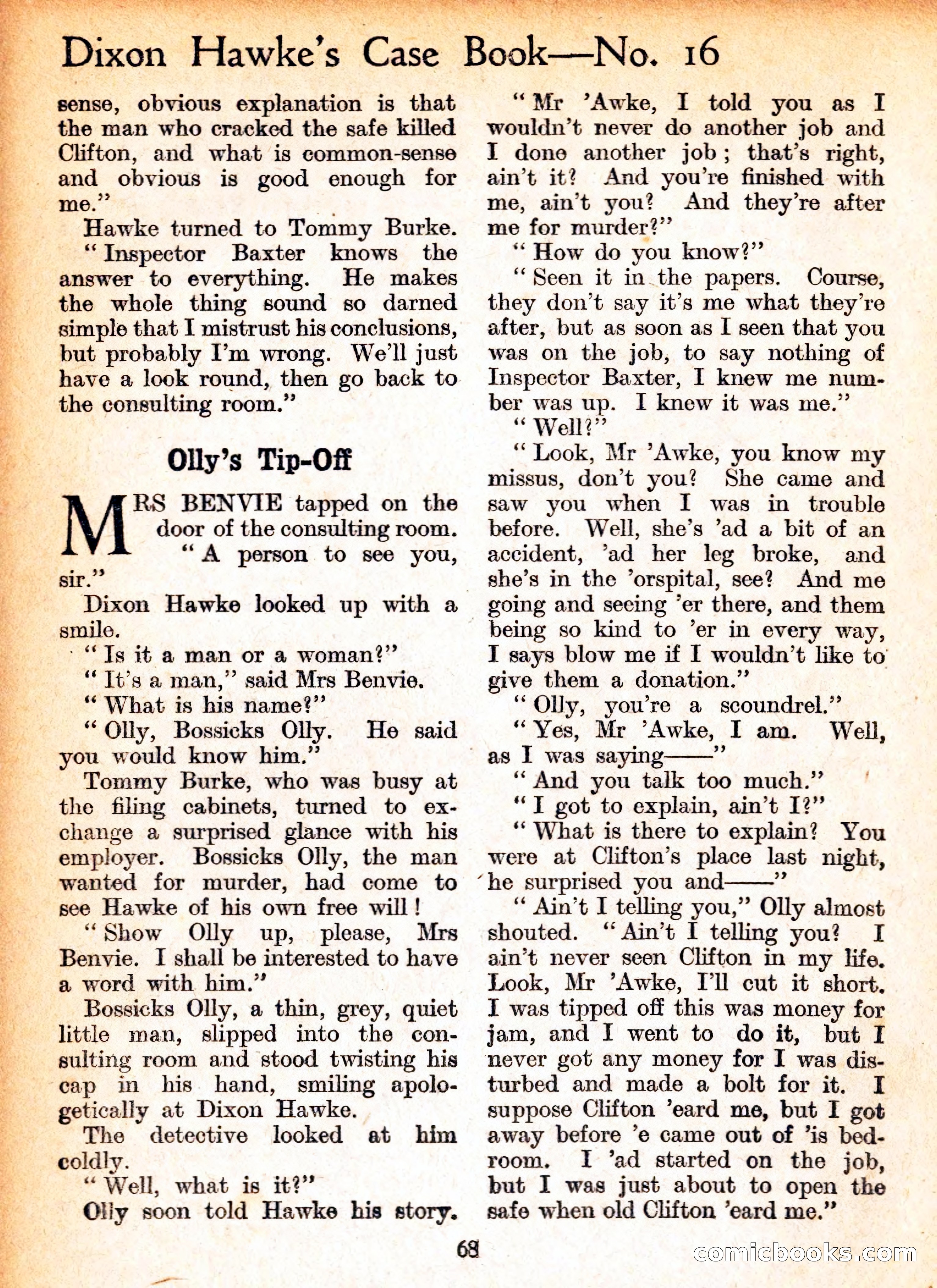 Dixon Hawke's Case Book No. 16 — page 70 of 164