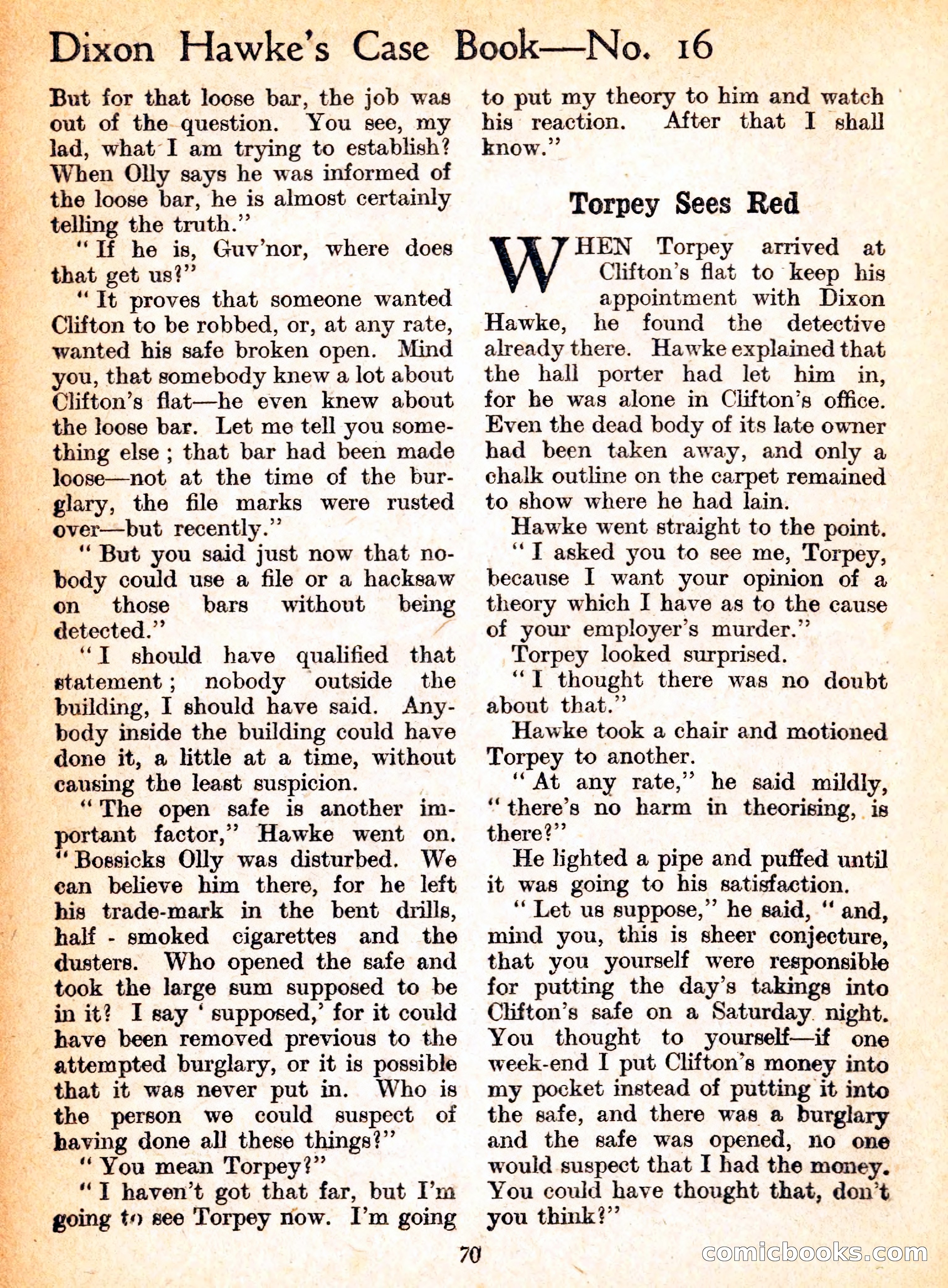 Dixon Hawke's Case Book No. 16 — page 72 of 164