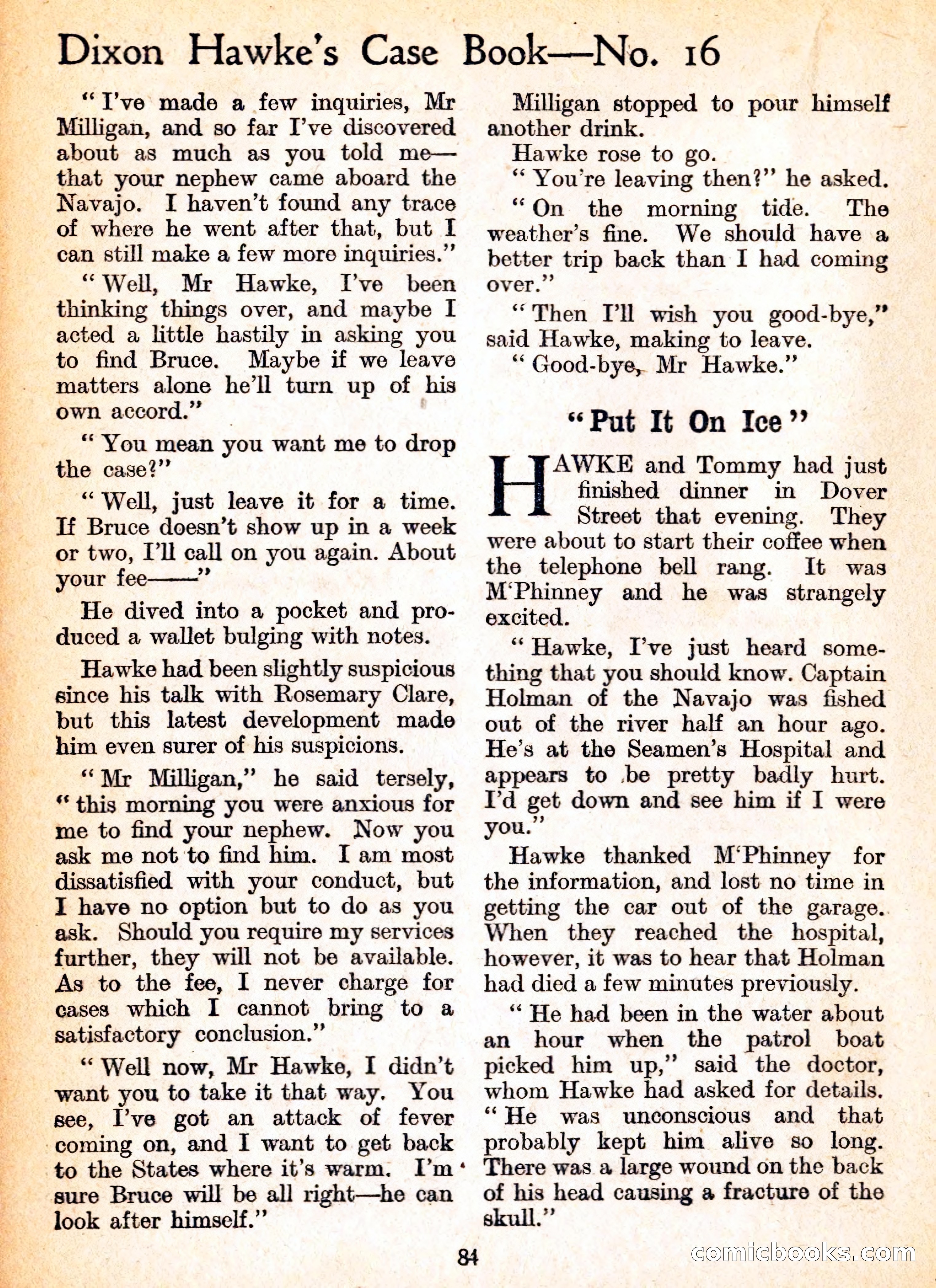 Dixon Hawke's Case Book No. 16 — page 86 of 164