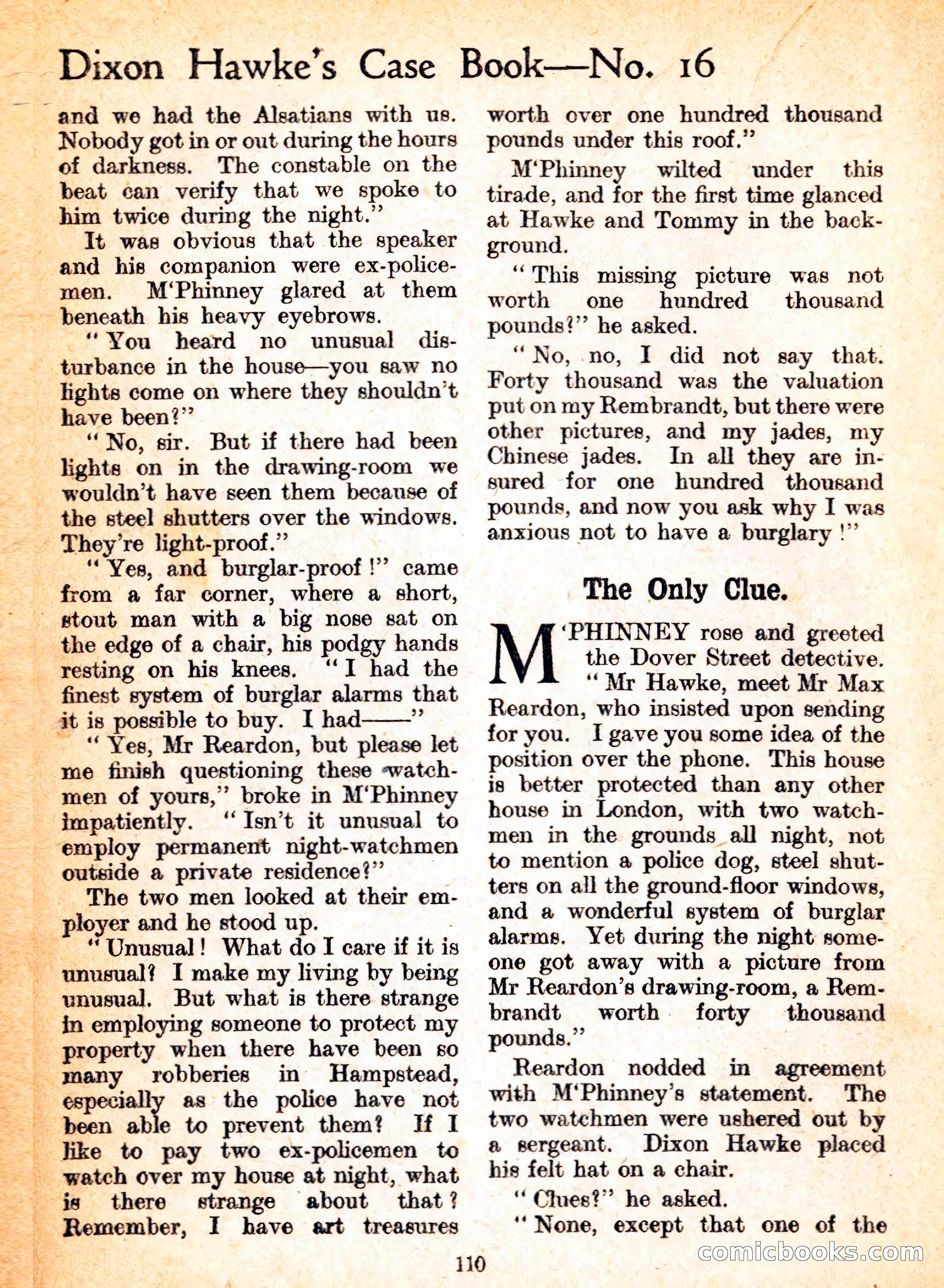 Dixon Hawke's Case Book No. 16 — page 112 of 164