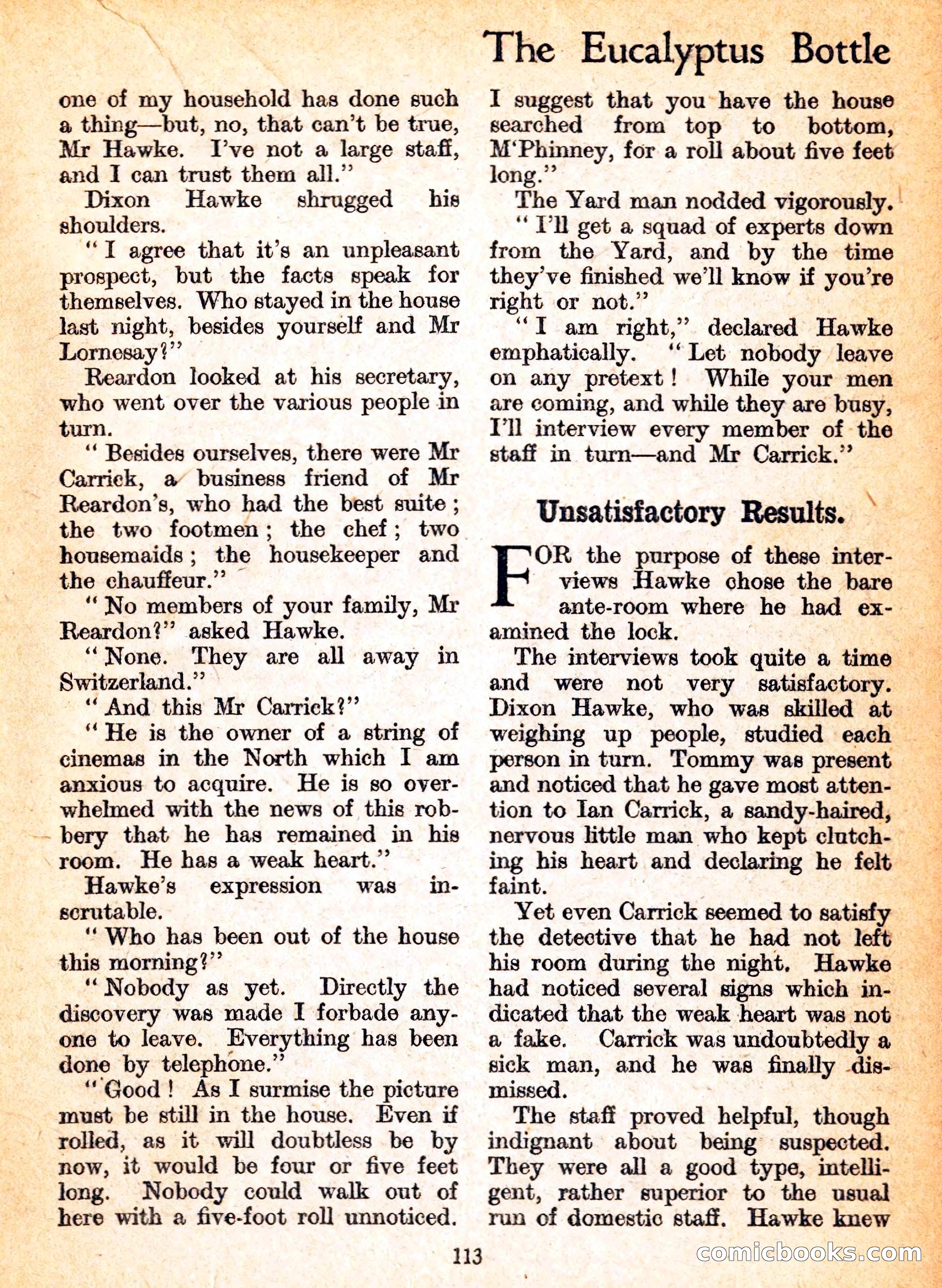 Dixon Hawke's Case Book No. 16 — page 115 of 164