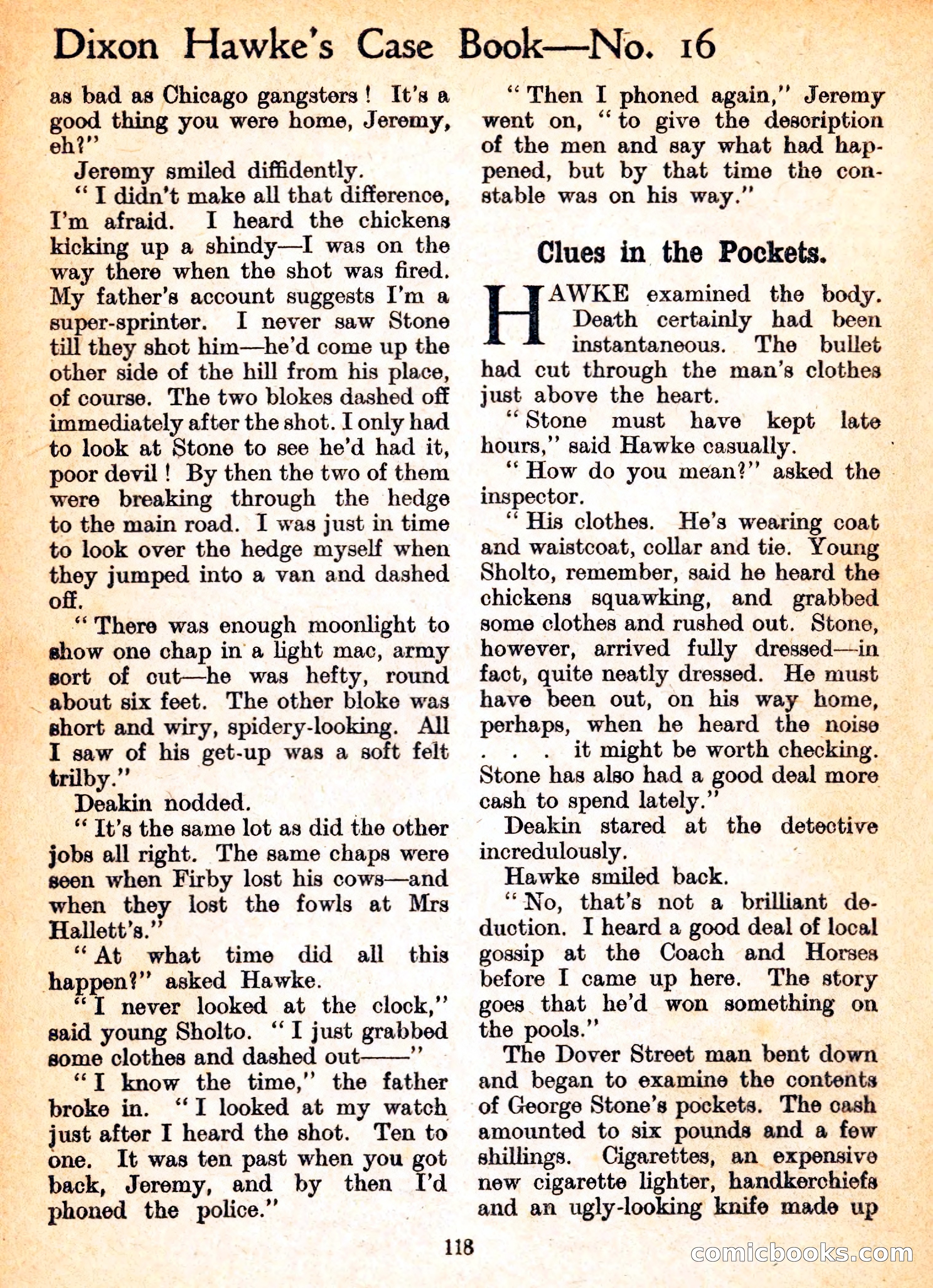 Dixon Hawke's Case Book No. 16 — page 120 of 164