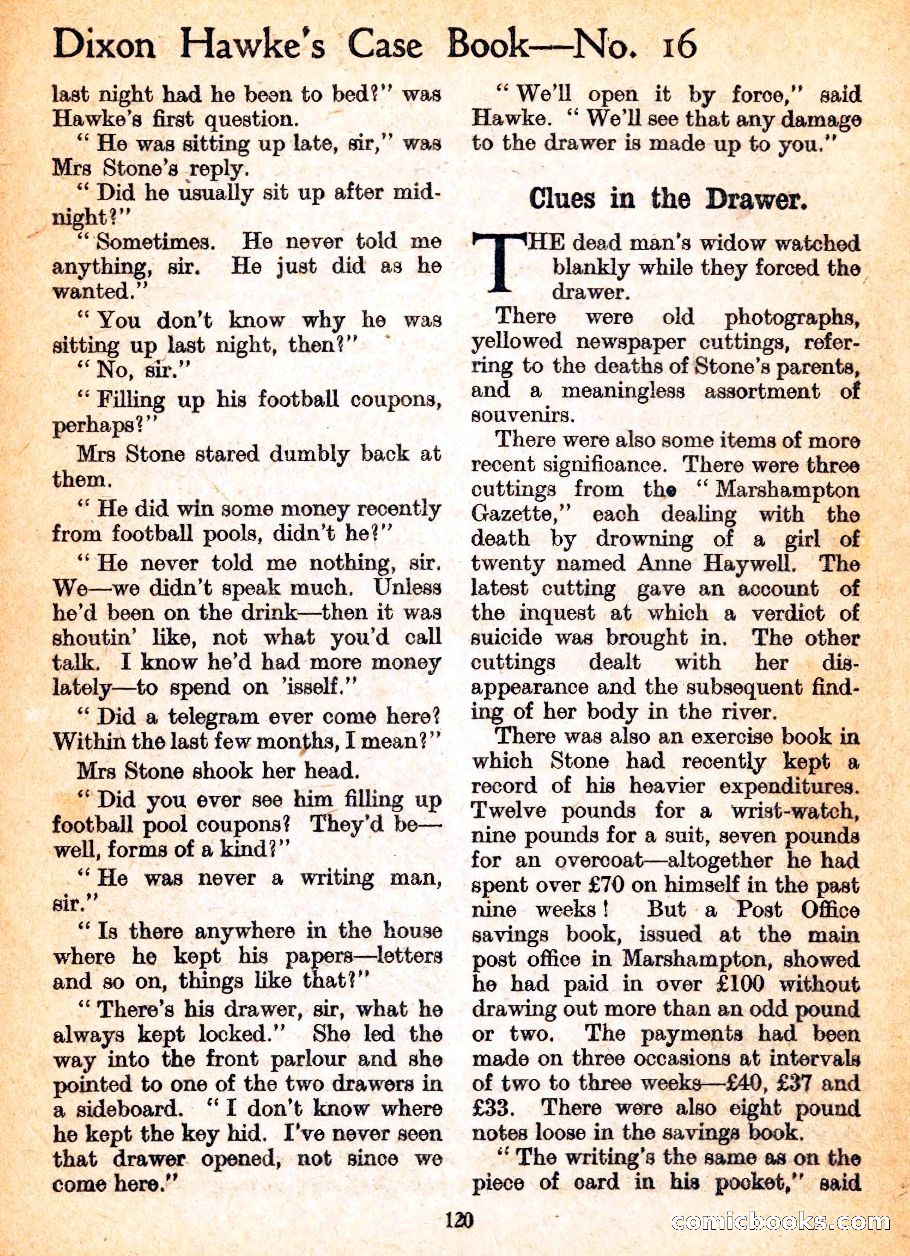 Dixon Hawke's Case Book No. 16 — page 122 of 164