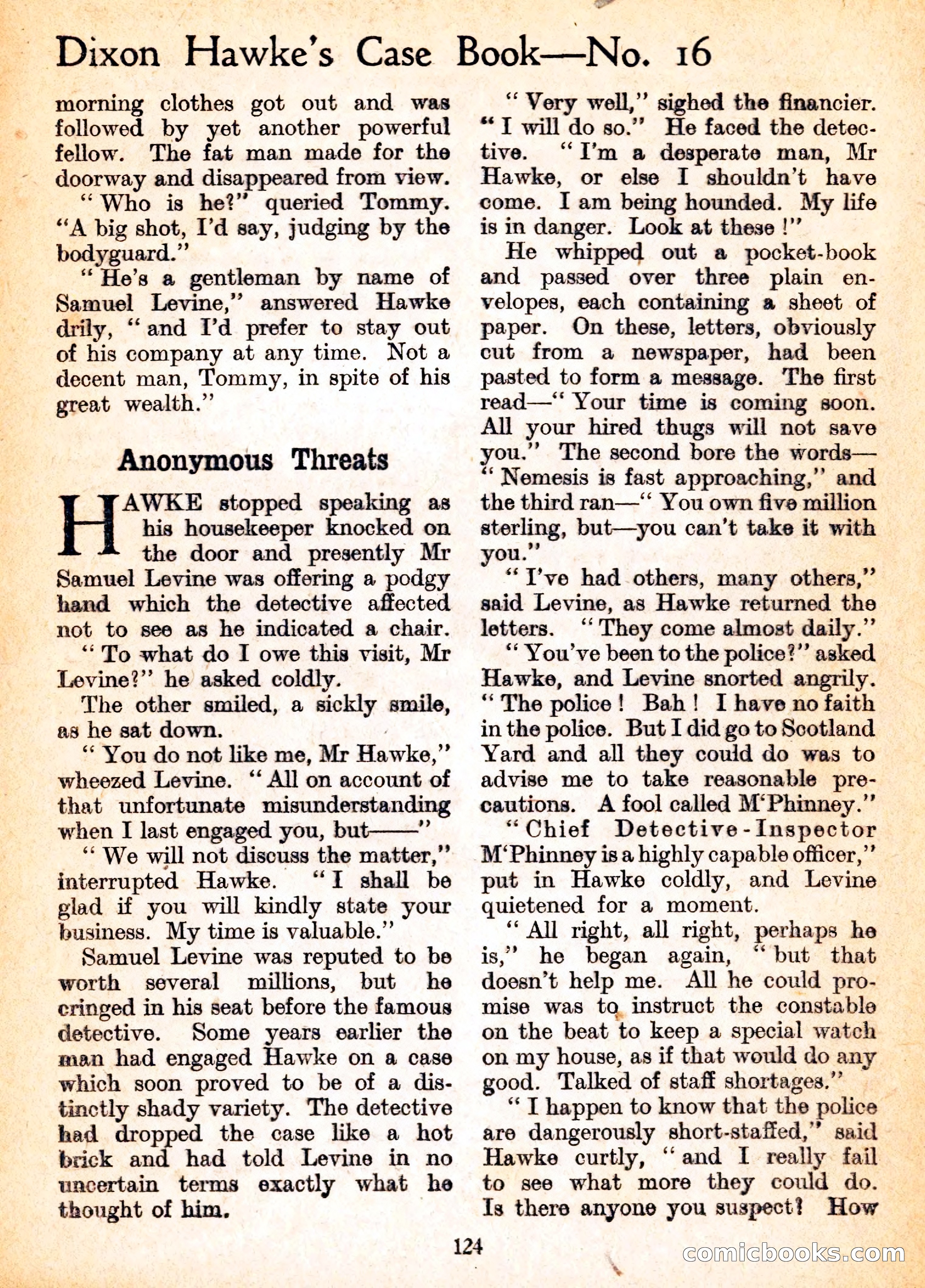 Dixon Hawke's Case Book No. 16 — page 126 of 164