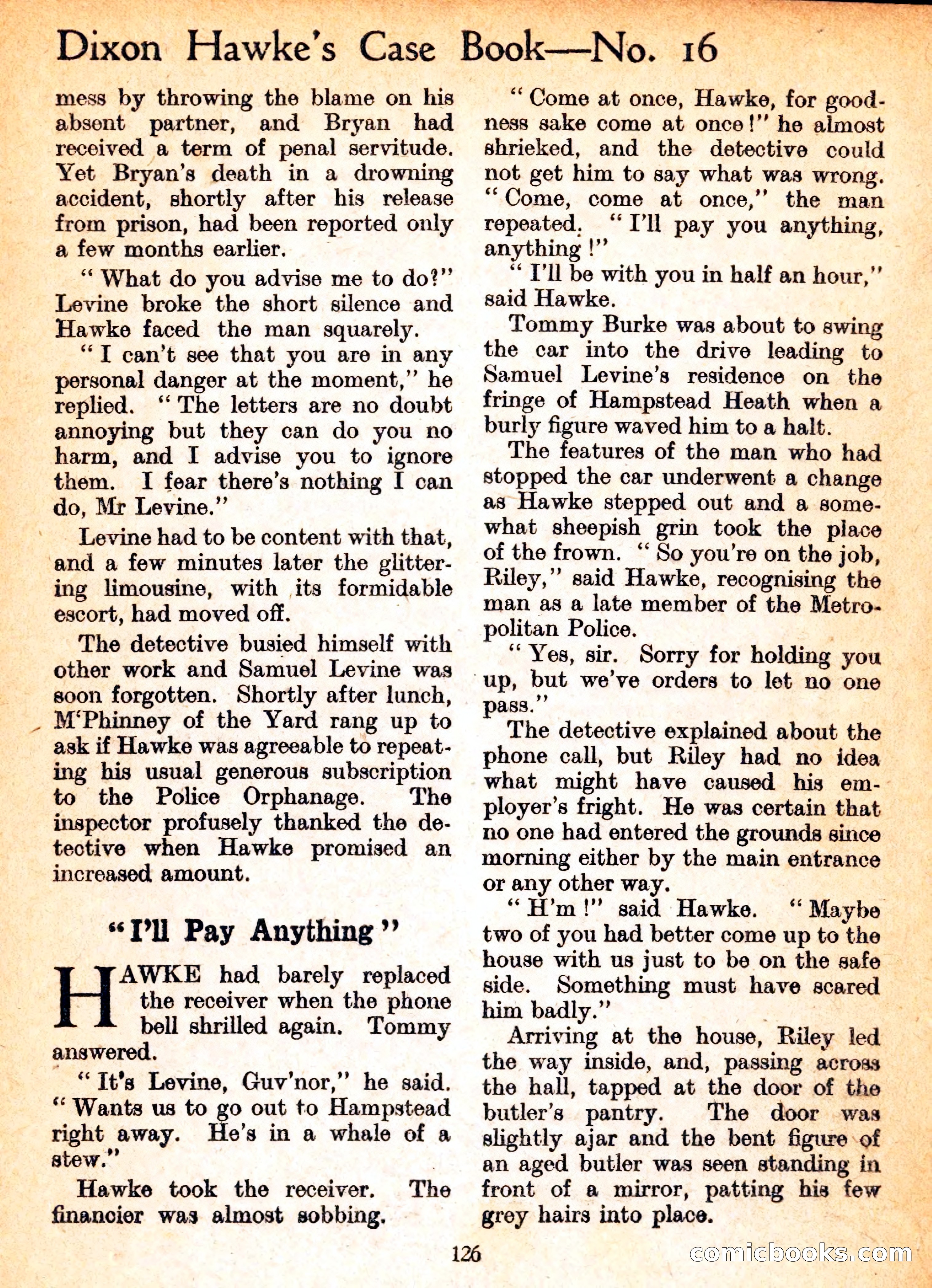 Dixon Hawke's Case Book No. 16 — page 128 of 164