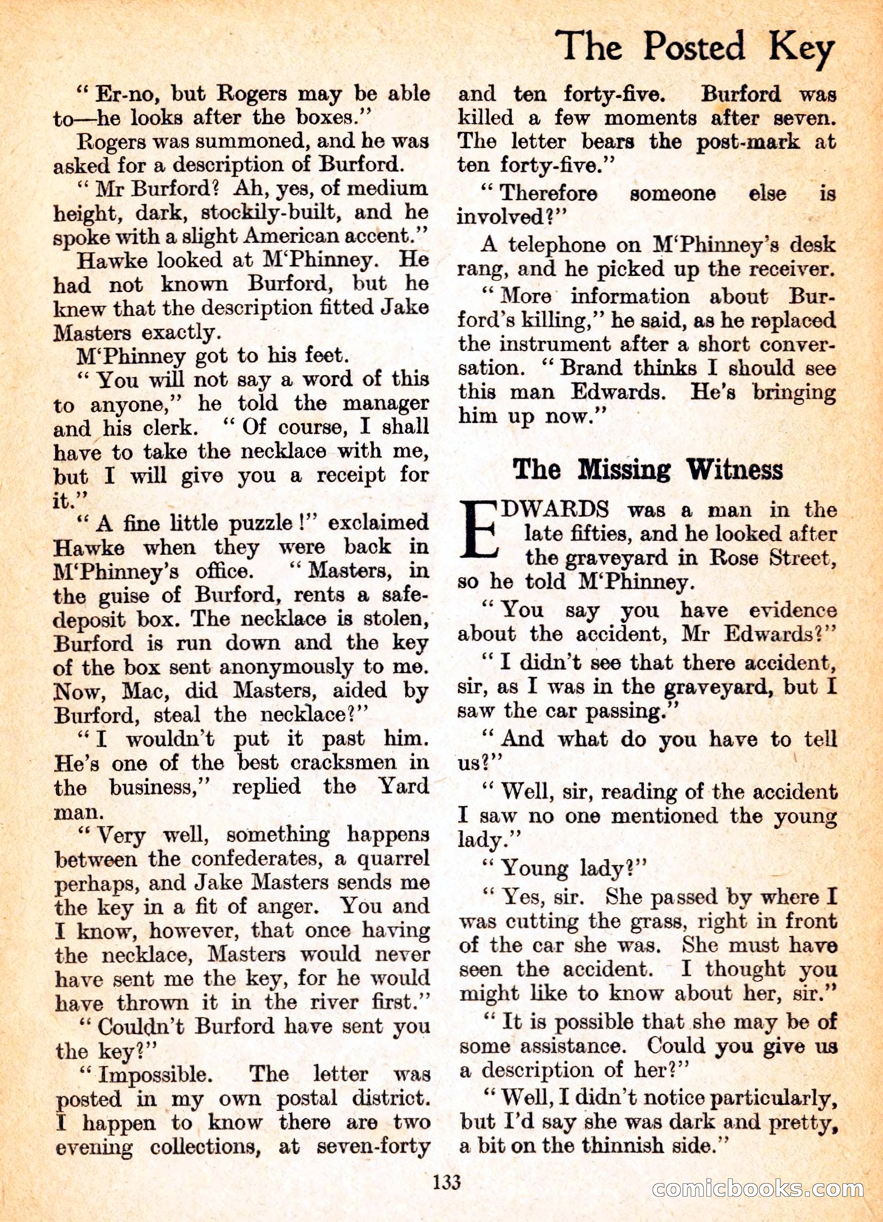 Dixon Hawke's Case Book No. 16 — page 135 of 164