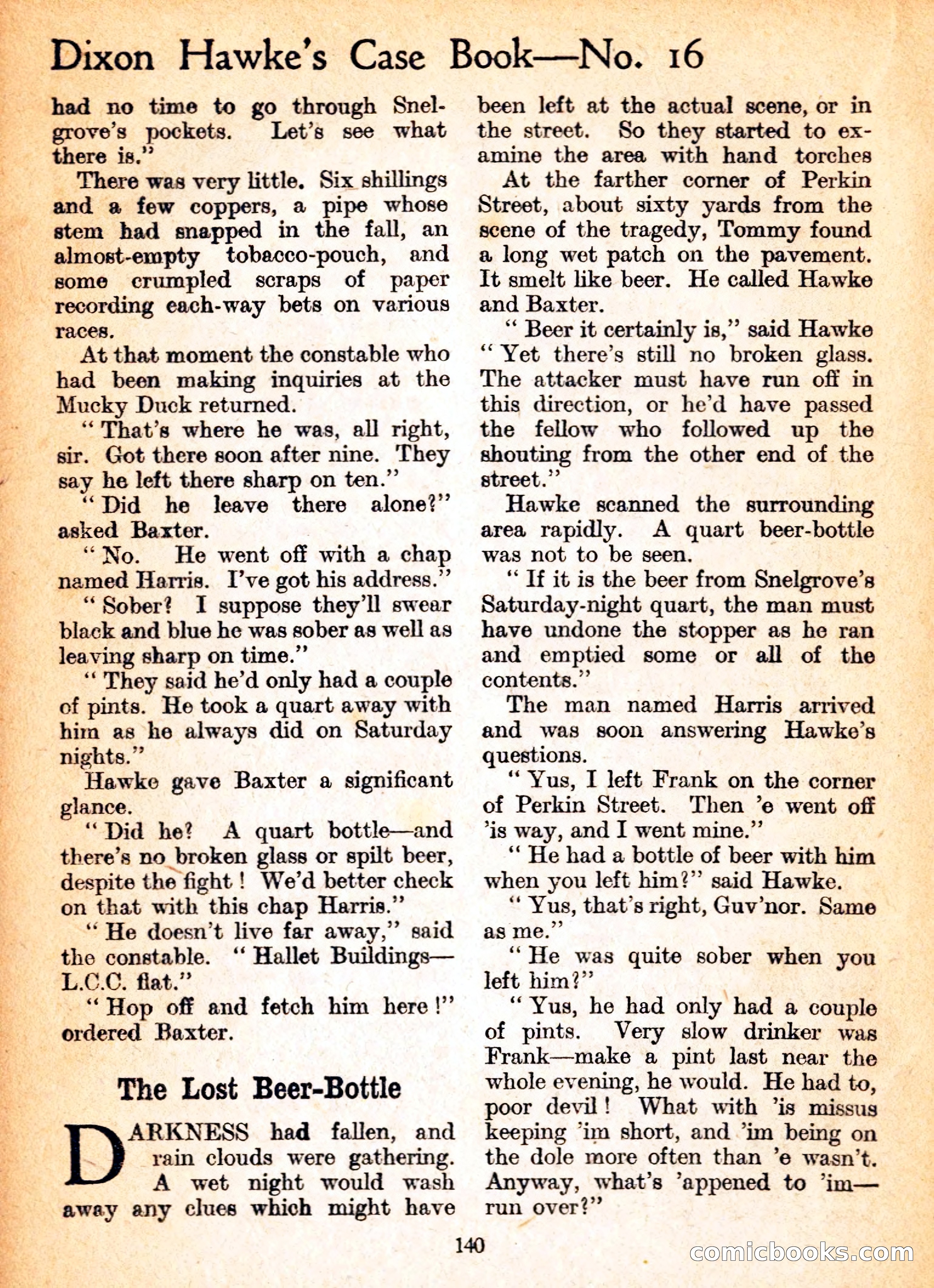 Dixon Hawke's Case Book No. 16 — page 142 of 164