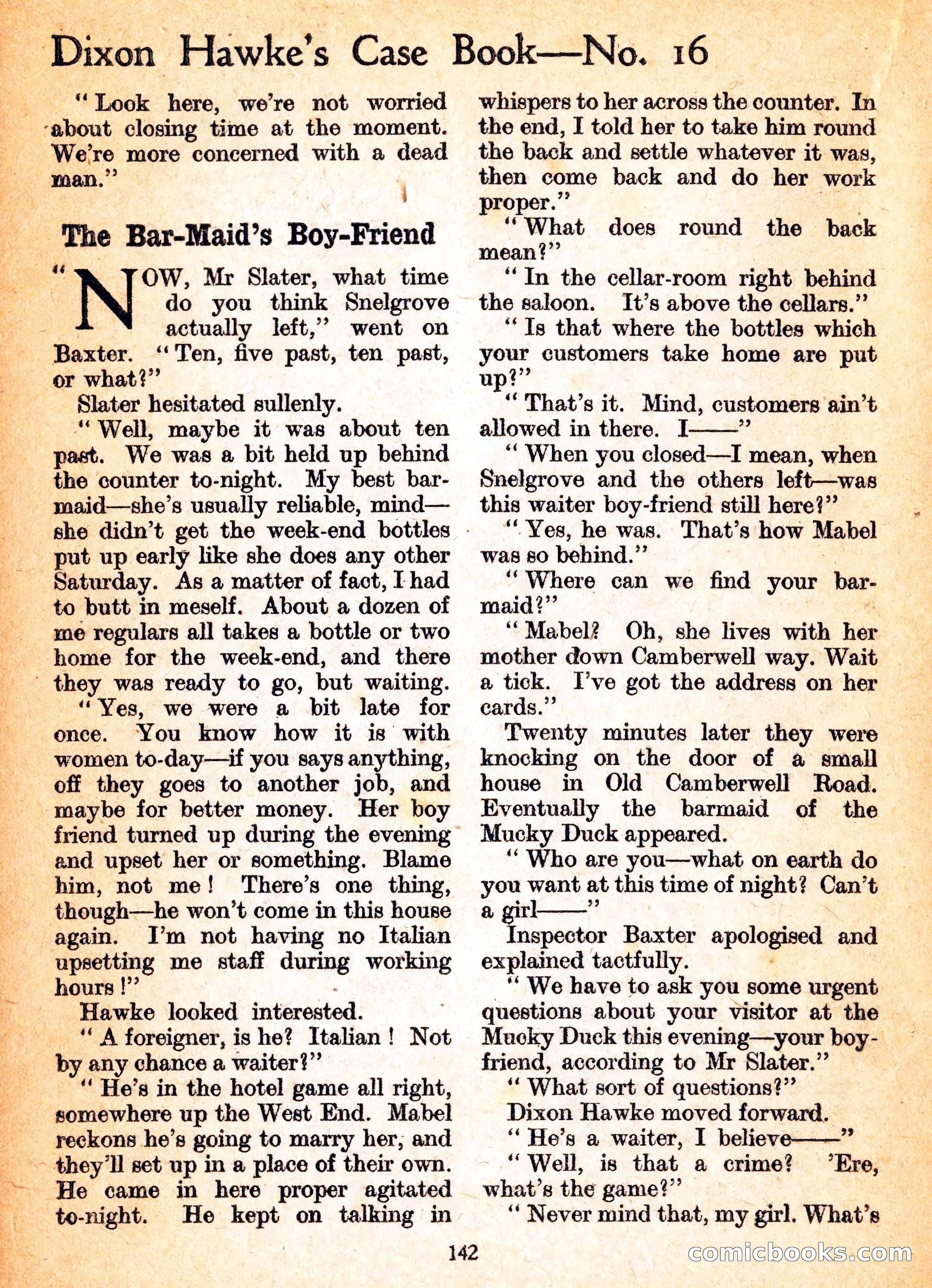 Dixon Hawke's Case Book No. 16 — page 144 of 164