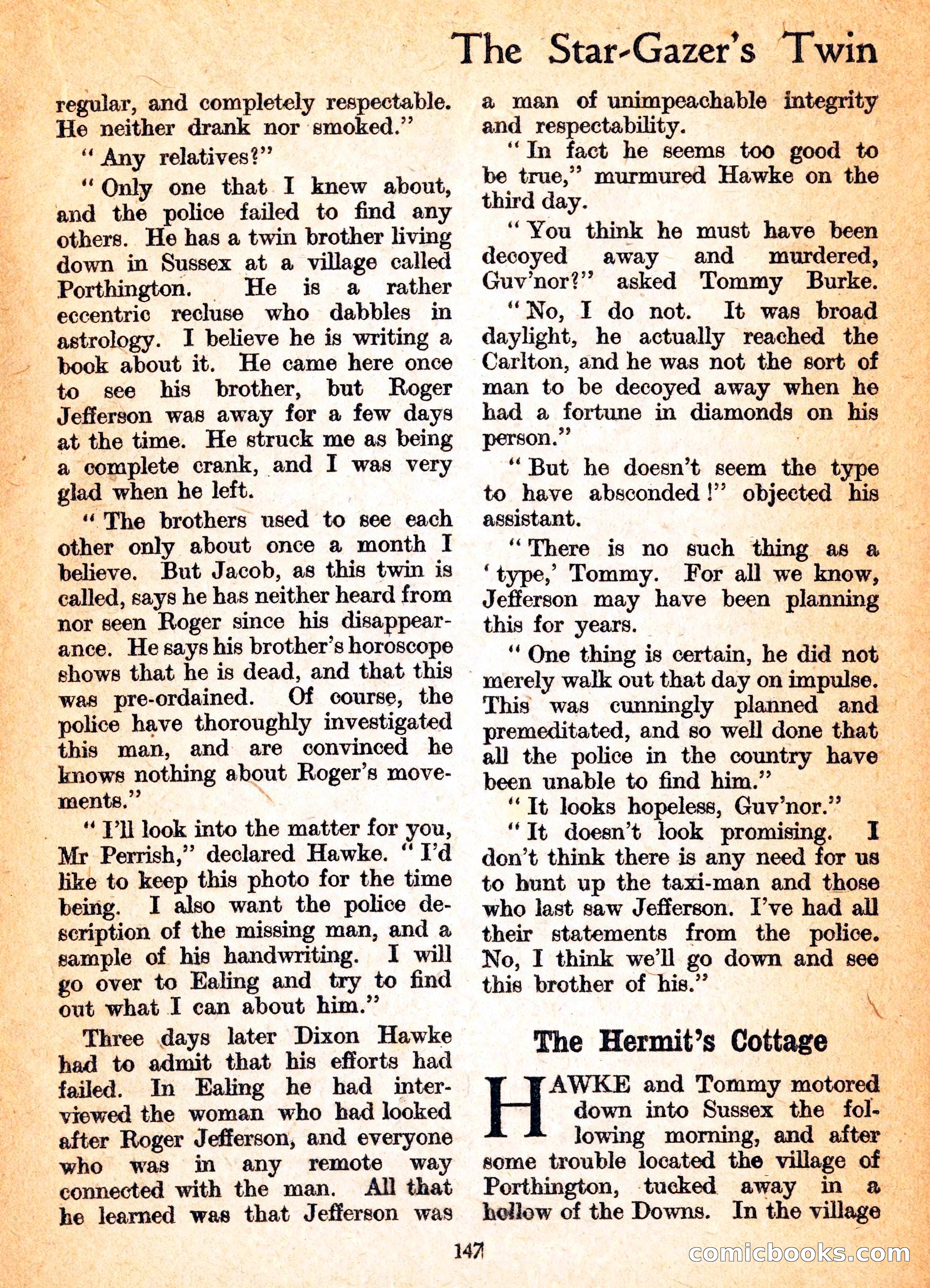 Dixon Hawke's Case Book No. 16 — page 149 of 164