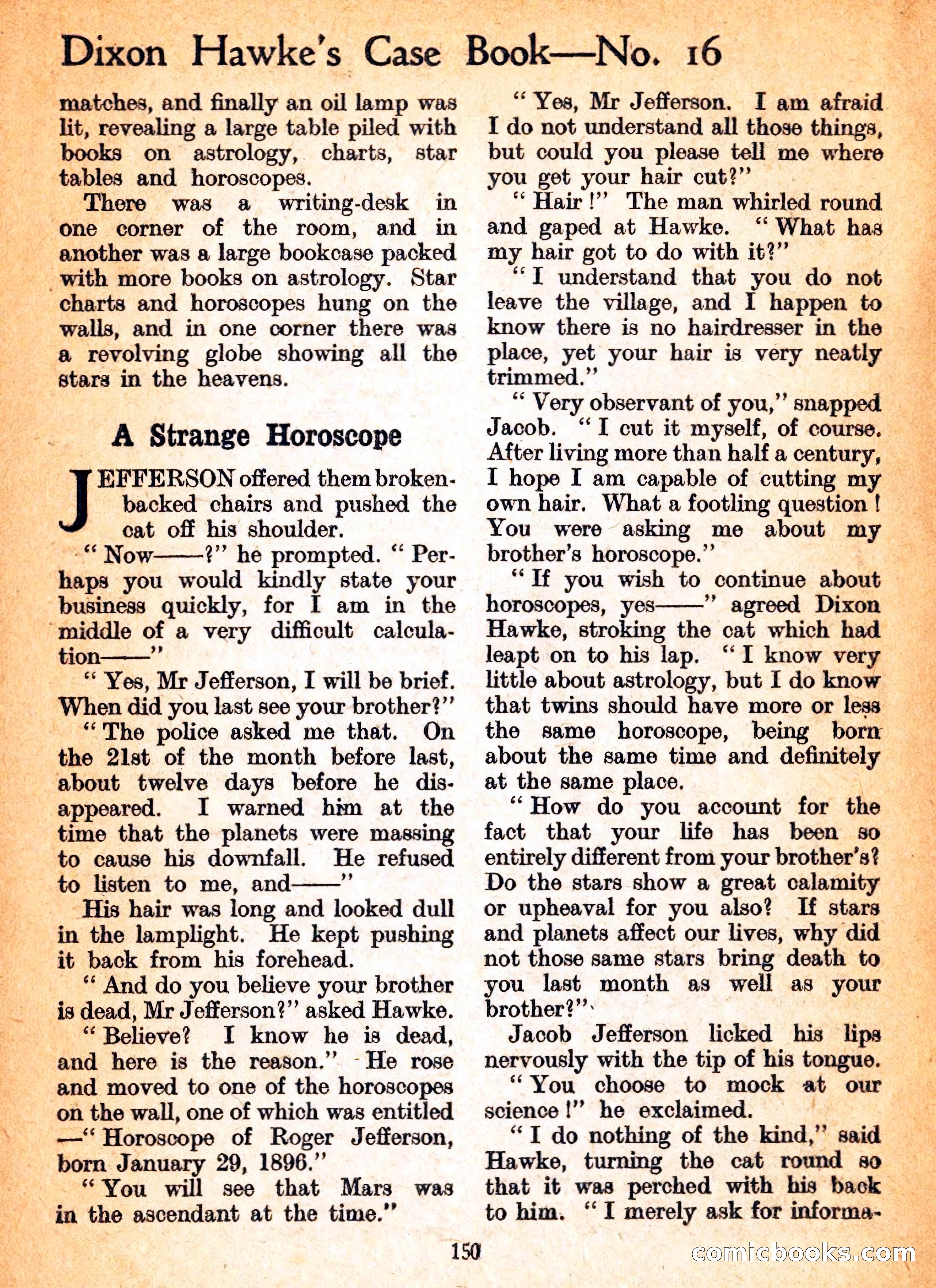 Dixon Hawke's Case Book No. 16 — page 152 of 164