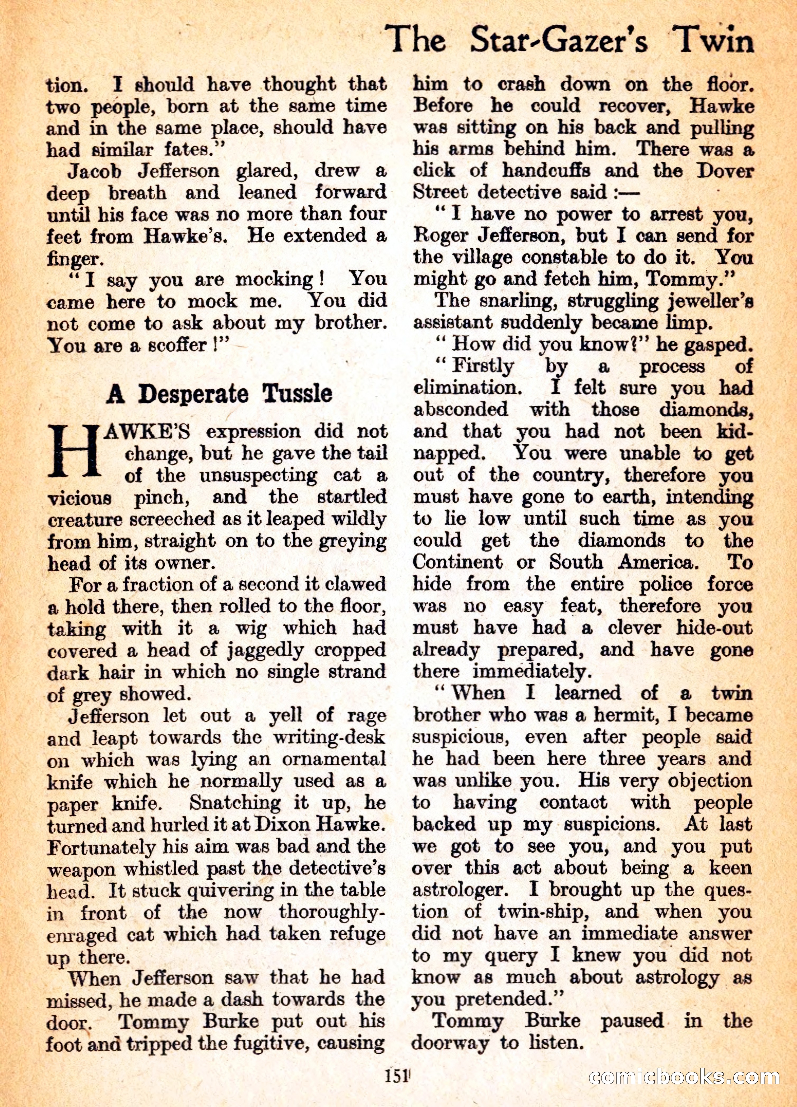 Dixon Hawke's Case Book No. 16 — page 153 of 164