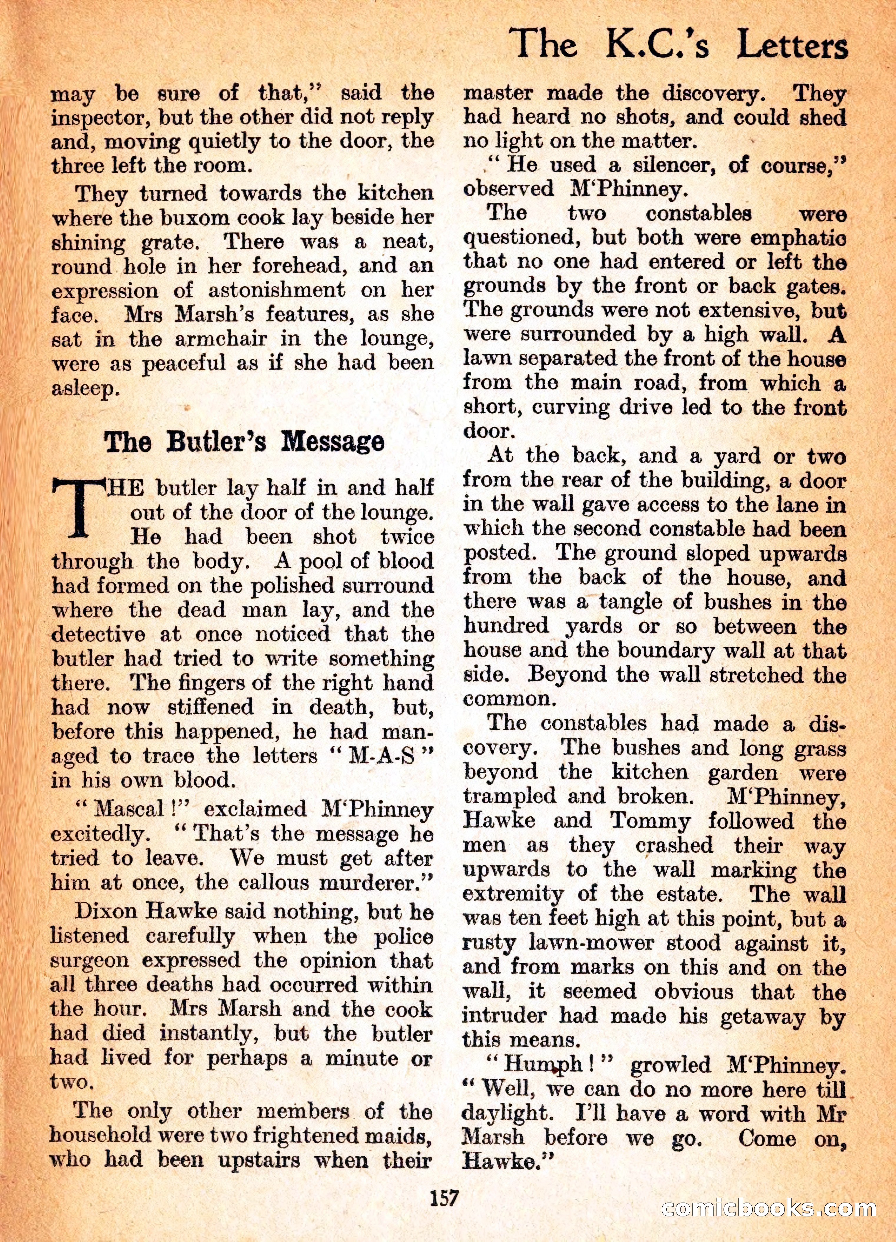 Dixon Hawke's Case Book No. 16 — page 159 of 164