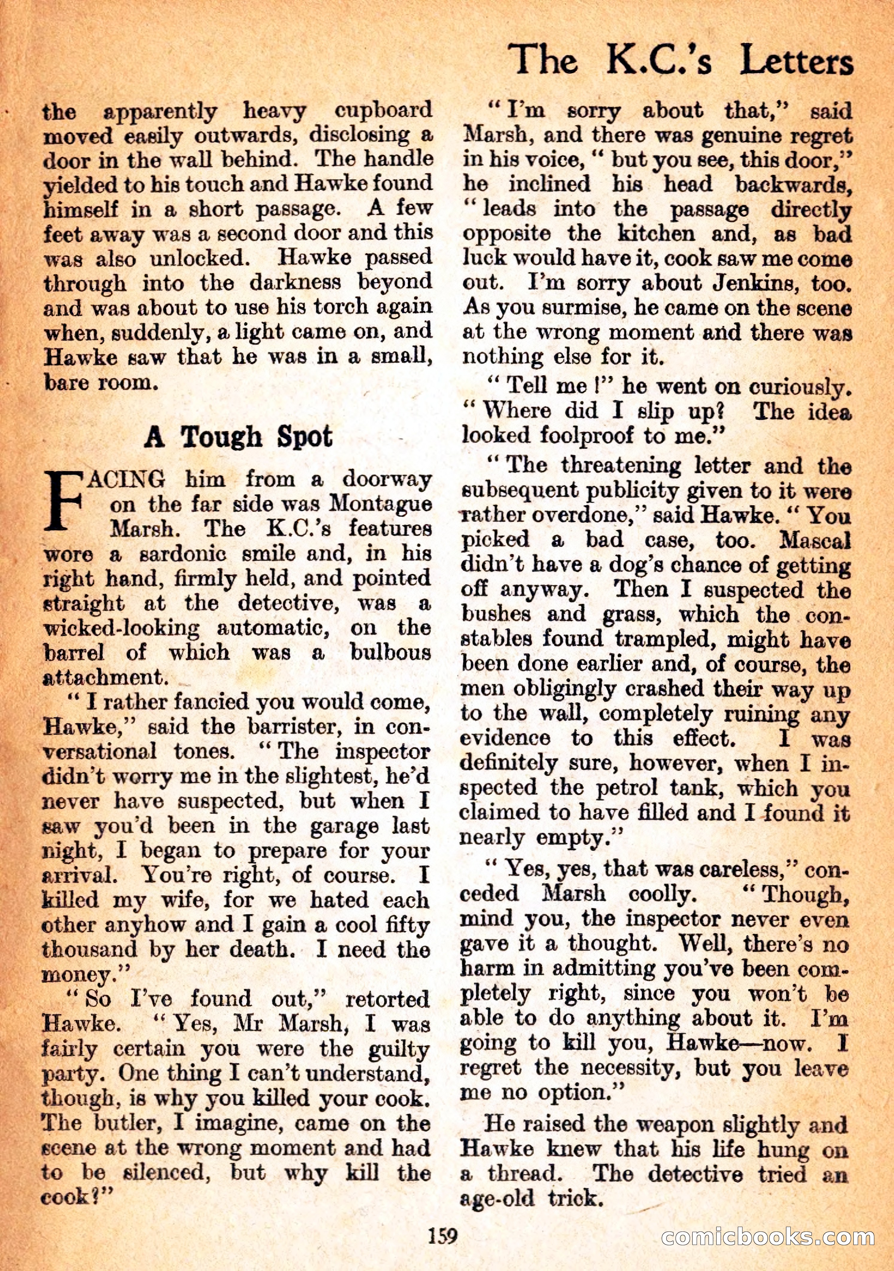 Dixon Hawke's Case Book No. 16 — page 161 of 164