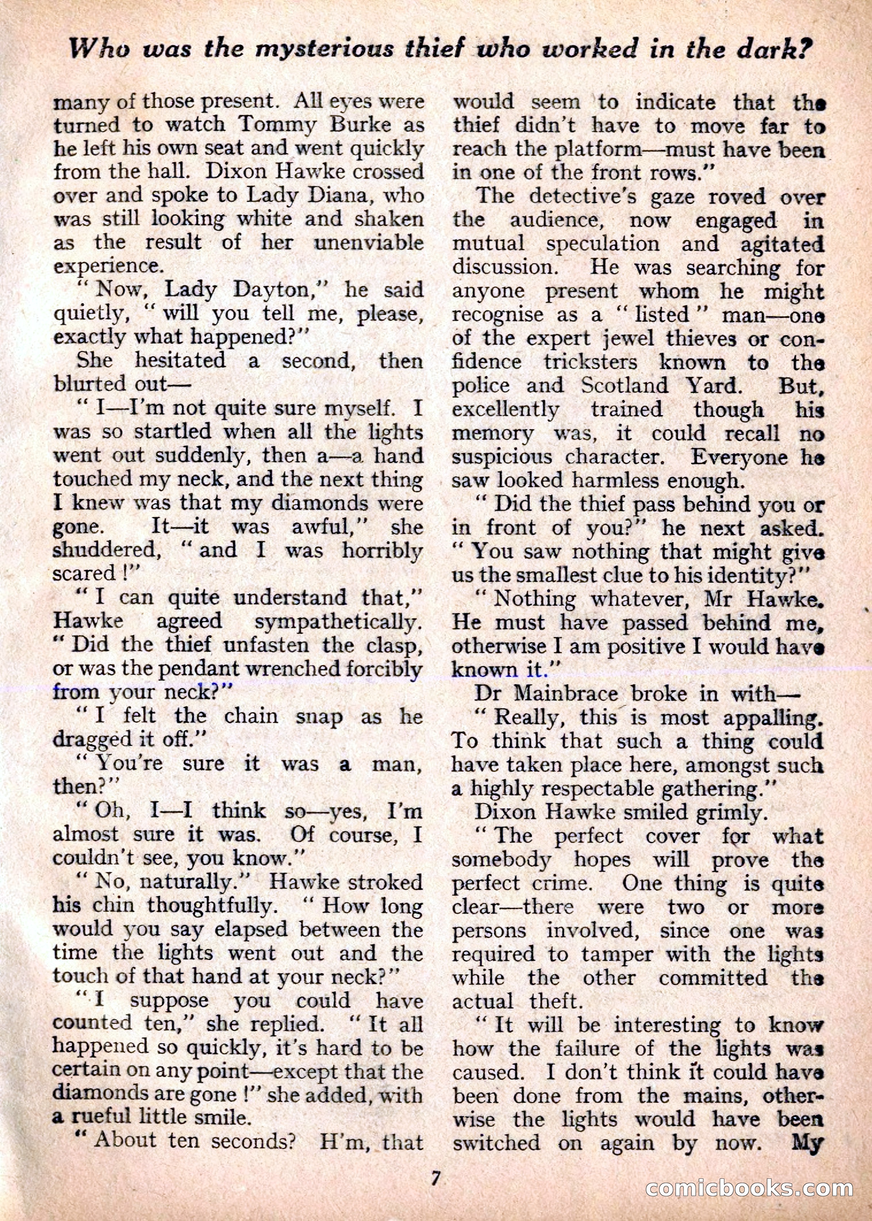 Dixon Hawke's Case Book No. 20 — page 8 of 162