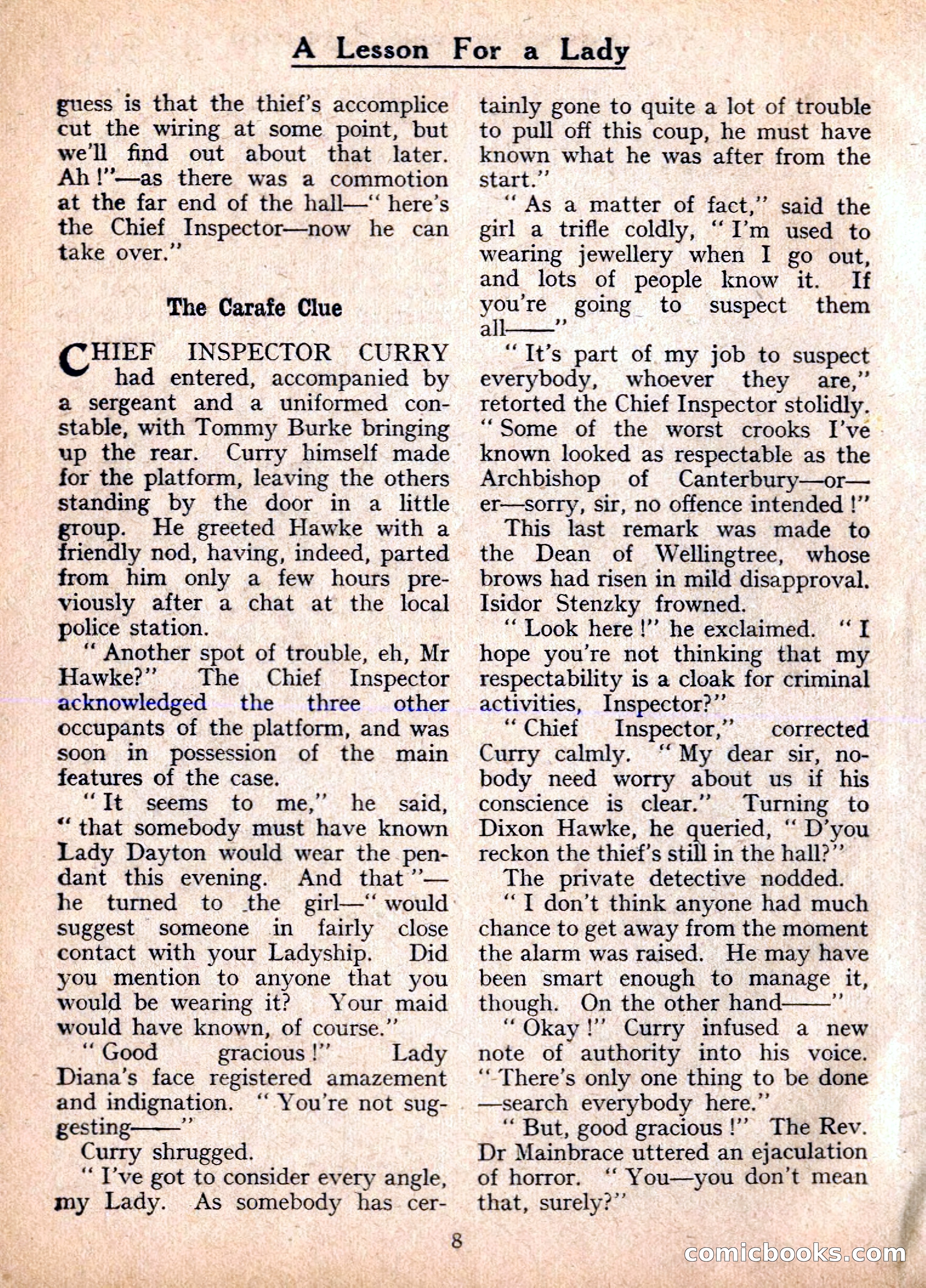 Dixon Hawke's Case Book No. 20 — page 9 of 162