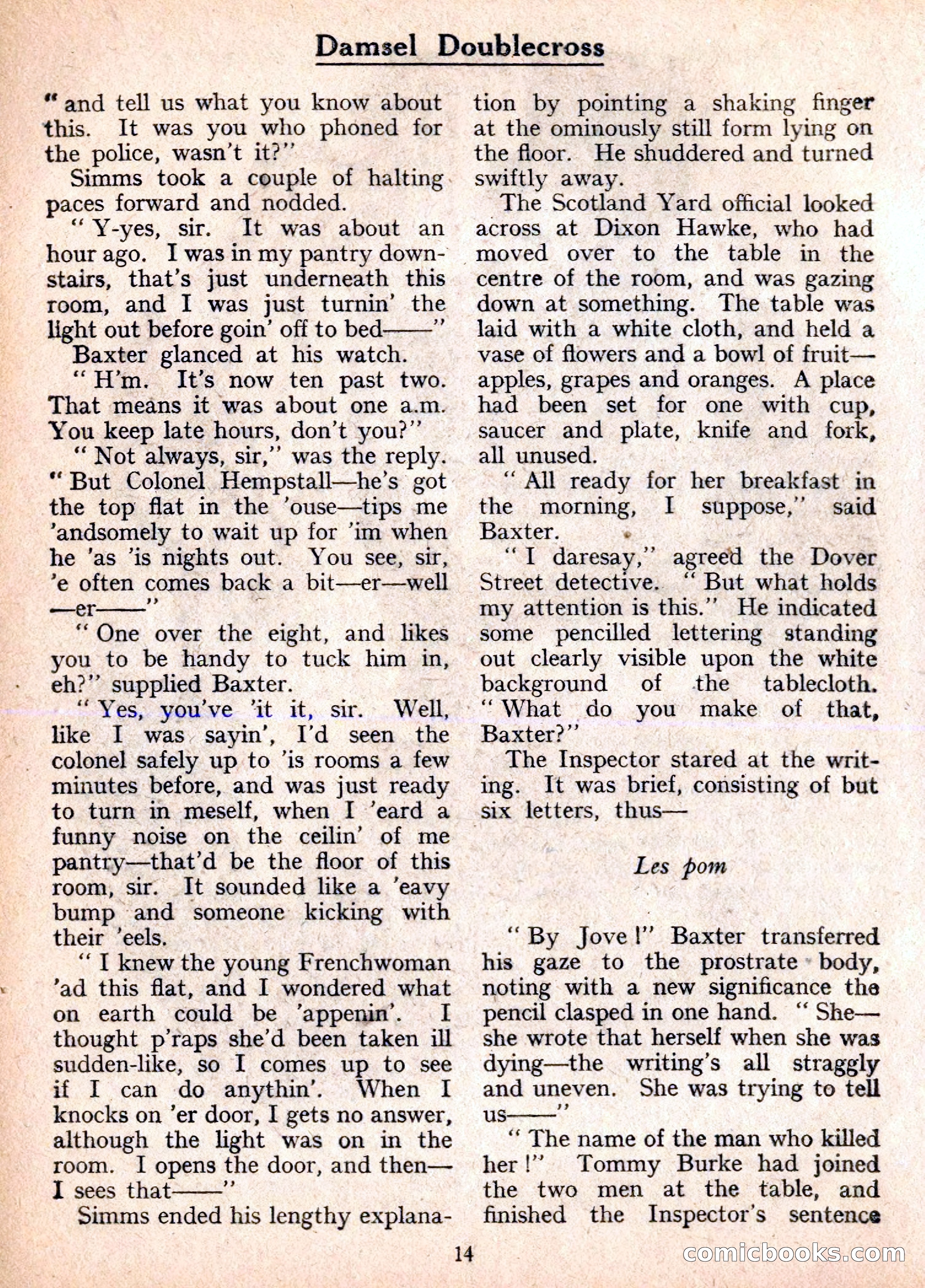 Dixon Hawke's Case Book No. 20 — page 15 of 162